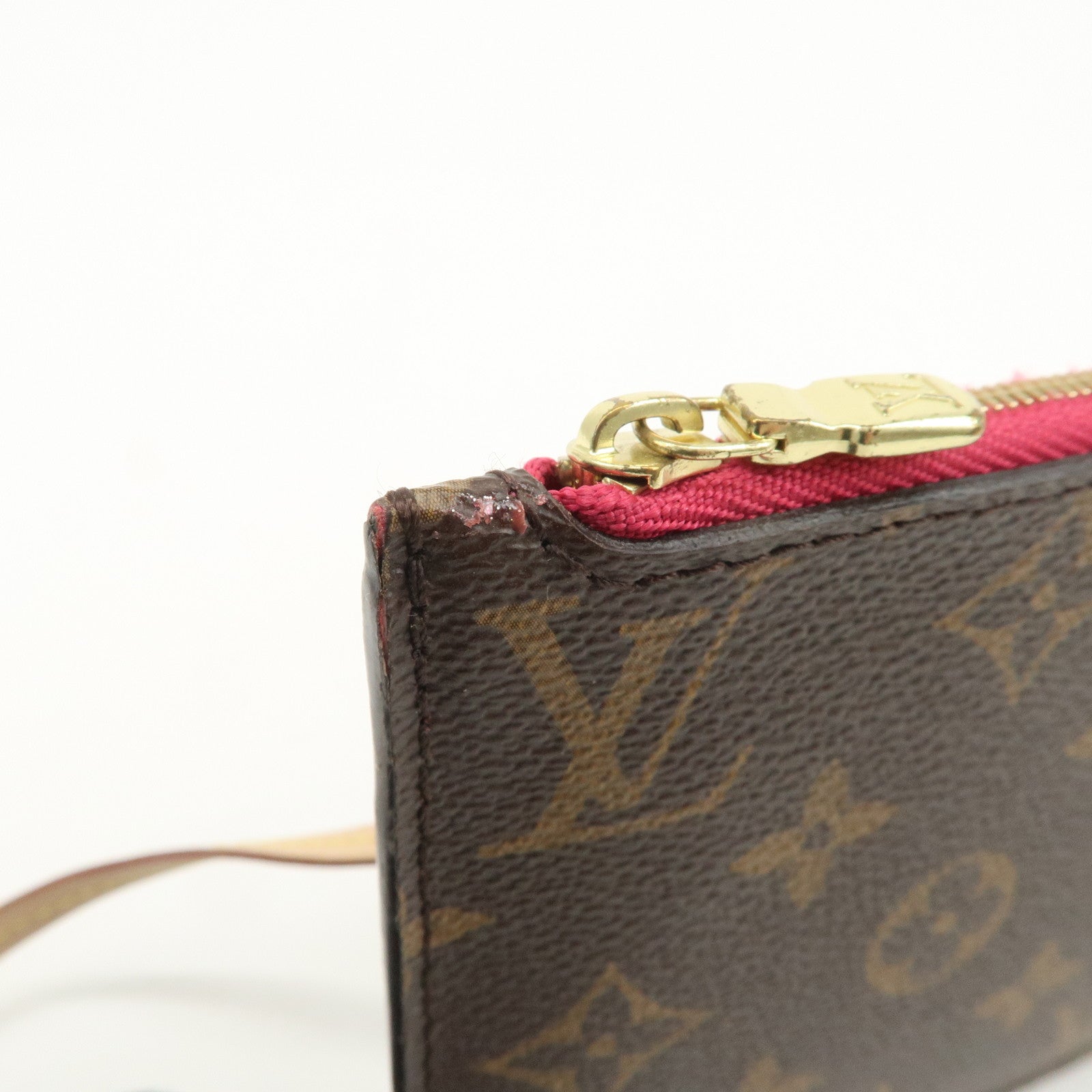 Louis Vuitton Monogram Canvas Pouch for Neverfull PM Tote Bag