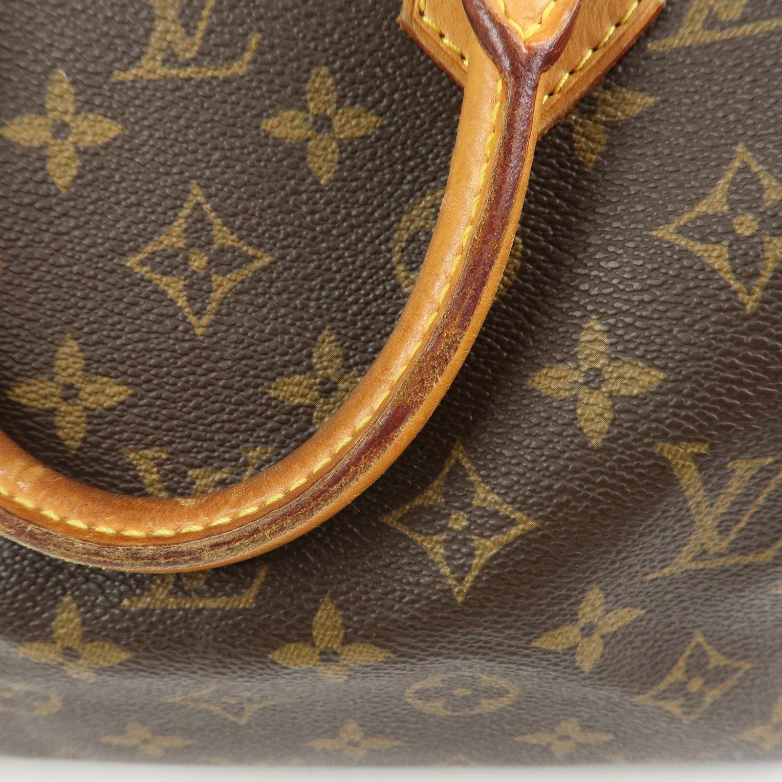 Louis Vuitton Monogram Speedy 25 Boston Bag Hand Bag Brown M41528