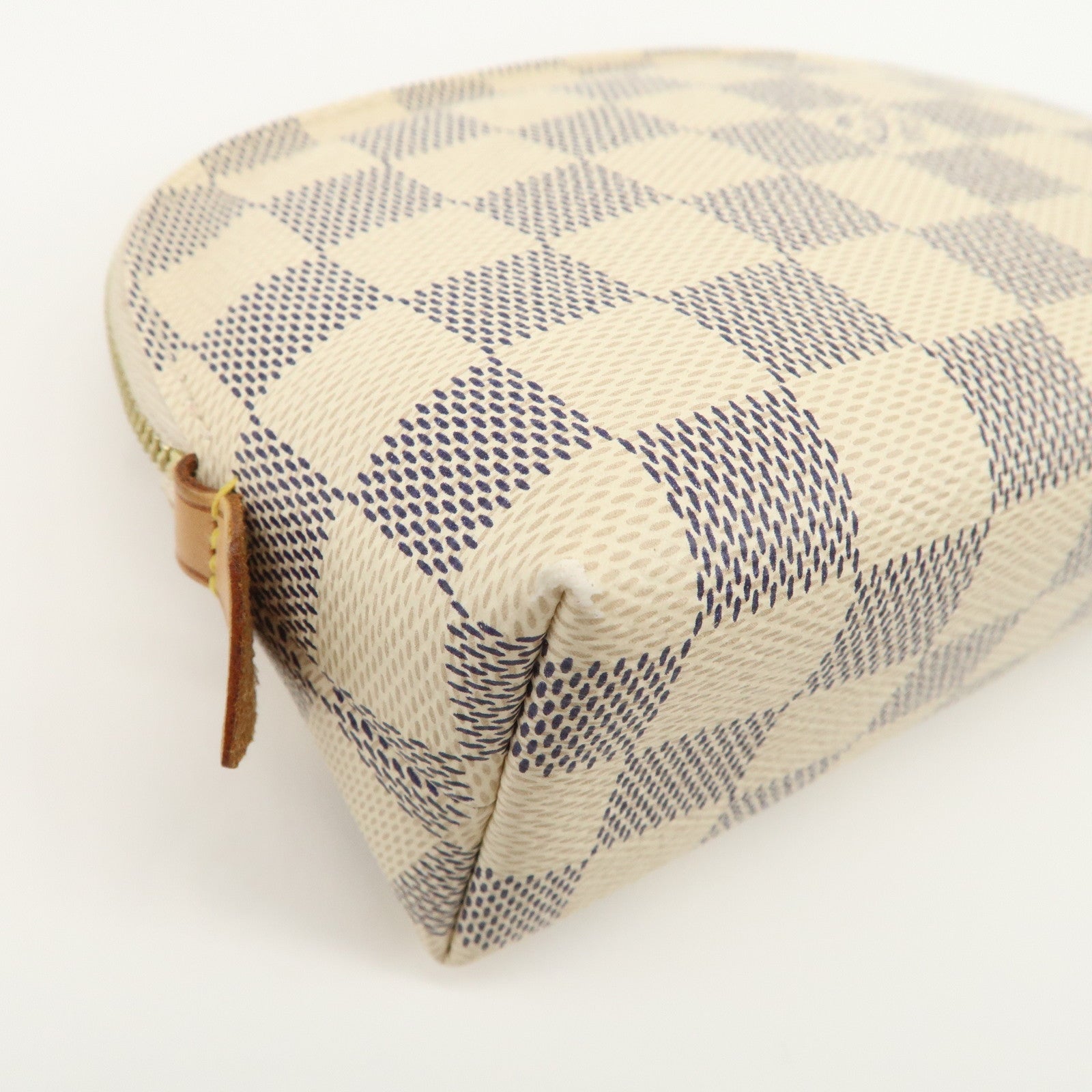 Louis Vuitton Damier Azur Pochette Cosmetic Pouch N60024