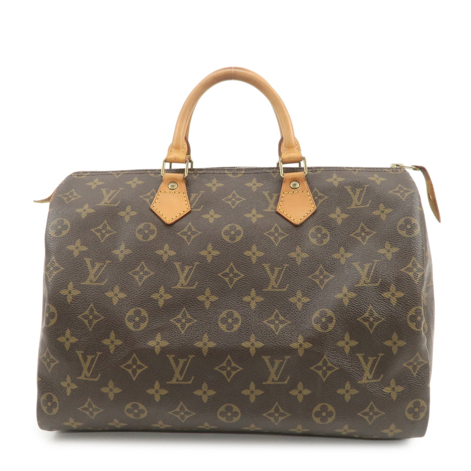 Louis Vuitton Monogram Speedy 35 Boston Bag Hand Bag M41524