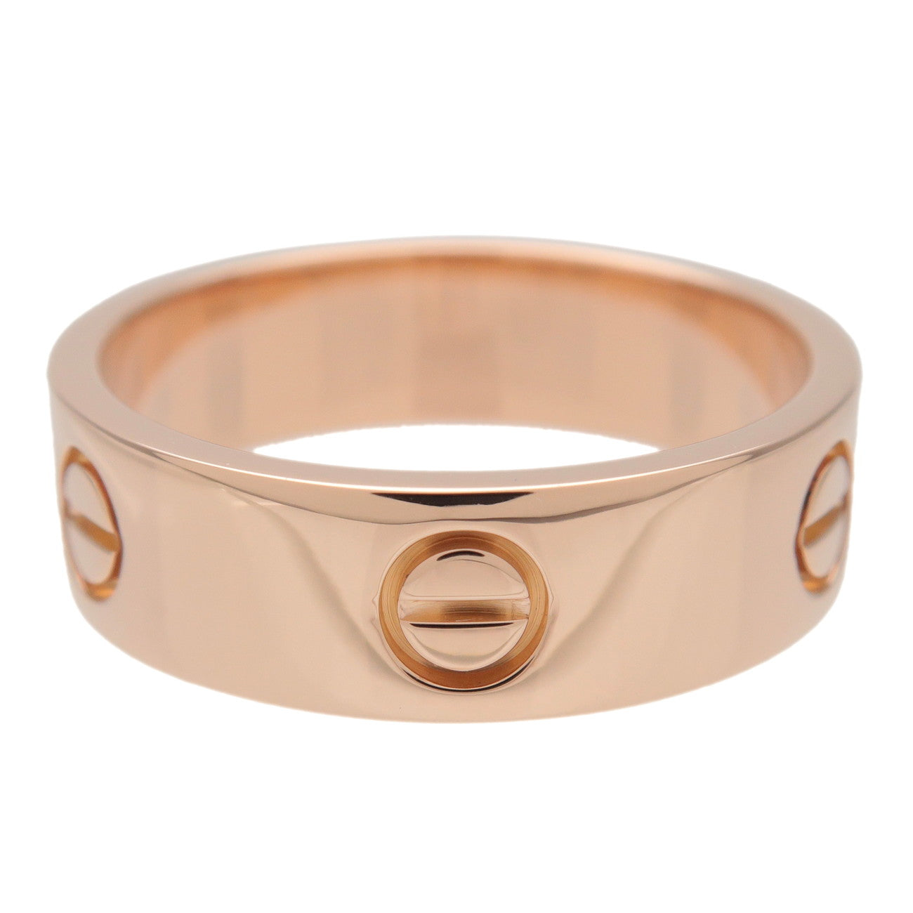 Cartier Love Ring K18 750PG Rose Gold #59 US9 EU59 HK20