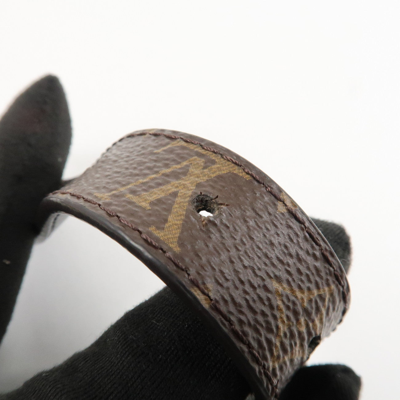 Louis Vuitton Monogram Canvas LV Circle Prime Belt 75/30 M0510 Used