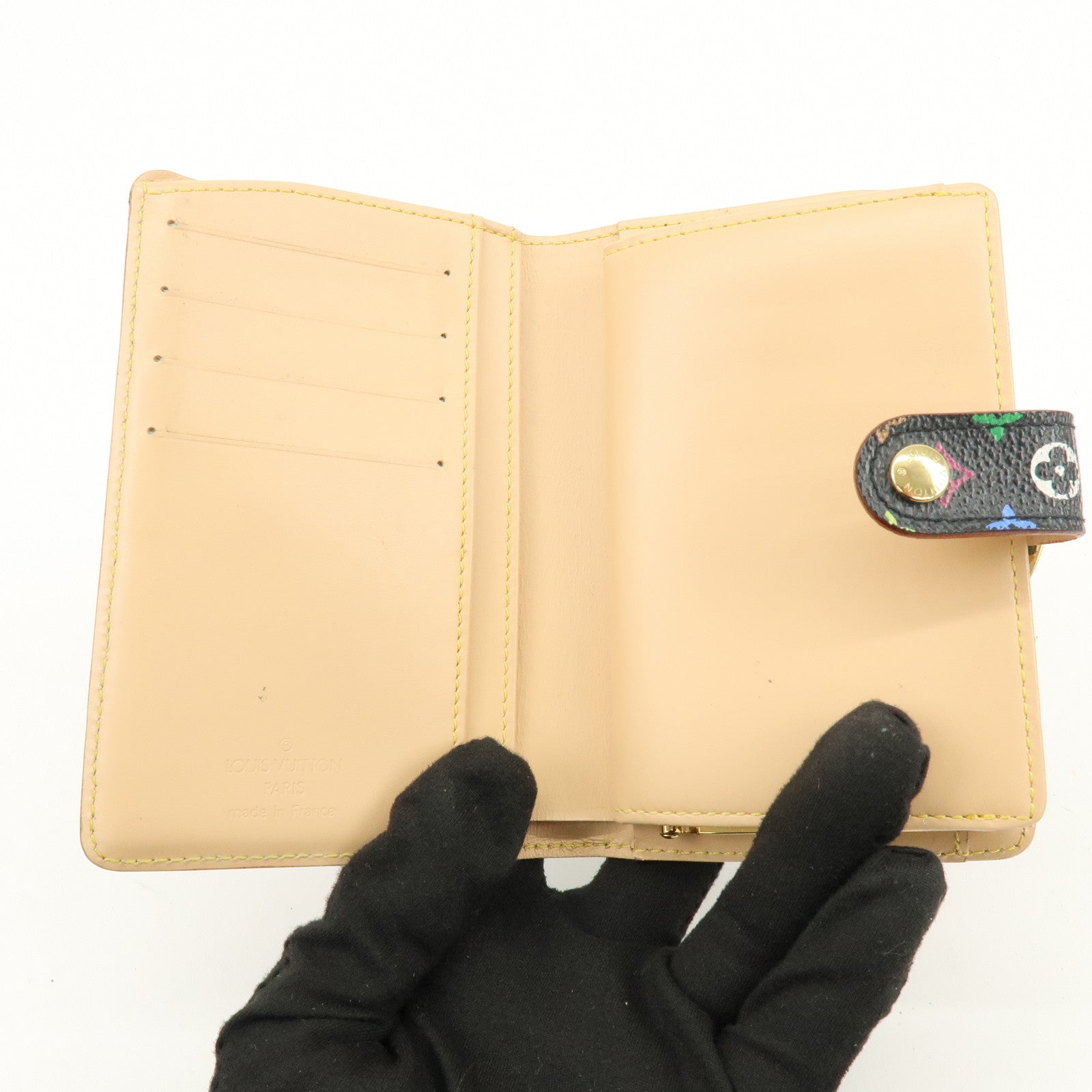 Louis Vuitton Monogram Multicolor Portefeuille Viennois Noir M92988