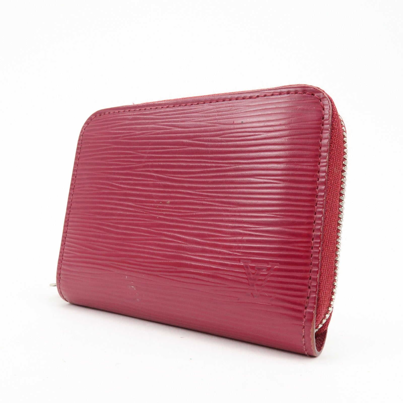 Louis Vuitton Epi Zippy Coin Purse Coin Case Fuchsia M60383