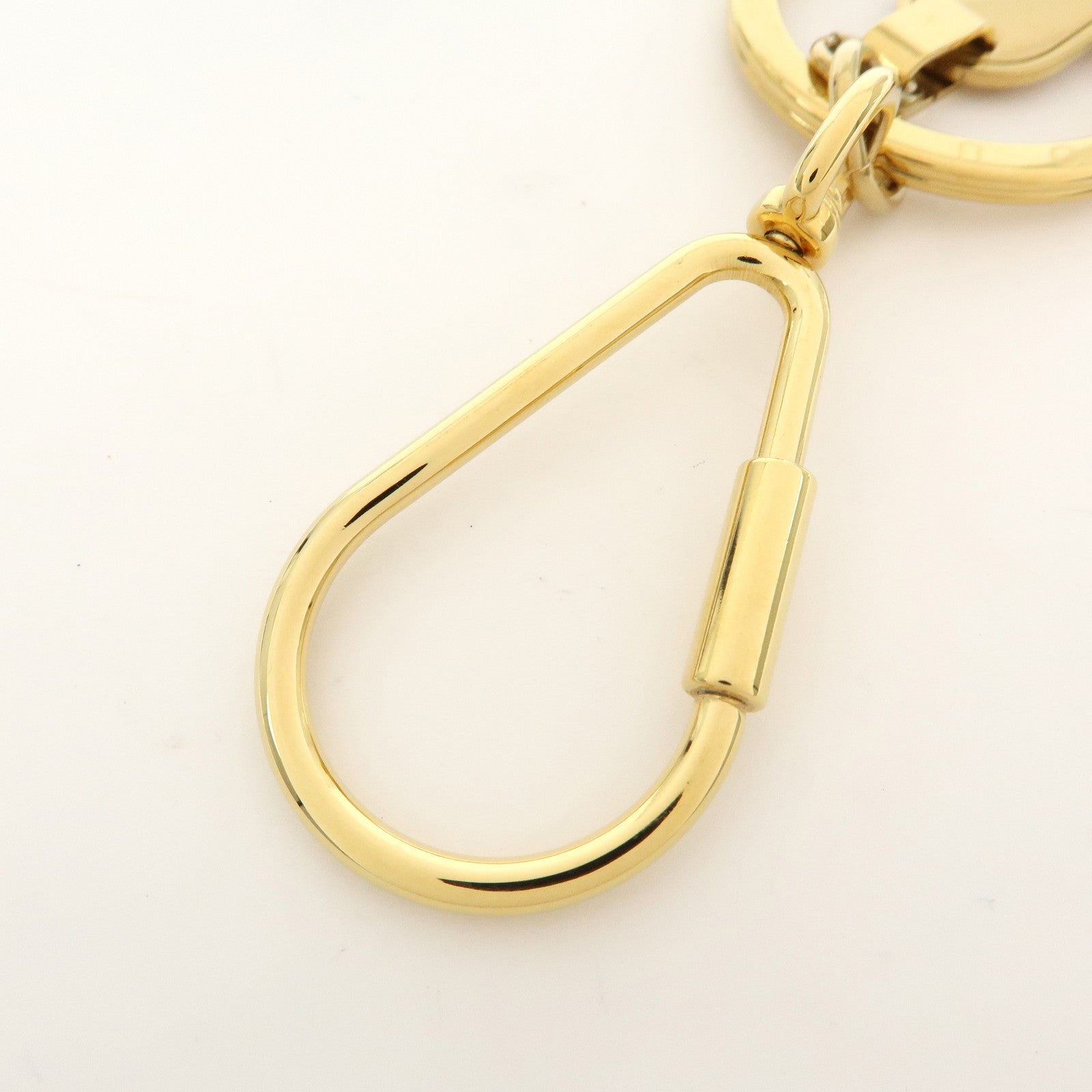 Louis Vuitton Porte Cles Mini Travel Charm Key Chain Gold M65996