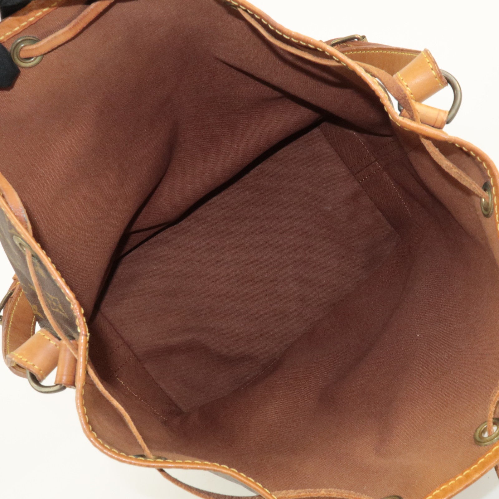 Louis Vuitton Monogram Noe Shoulder Bag Hand Bag Brown M42224