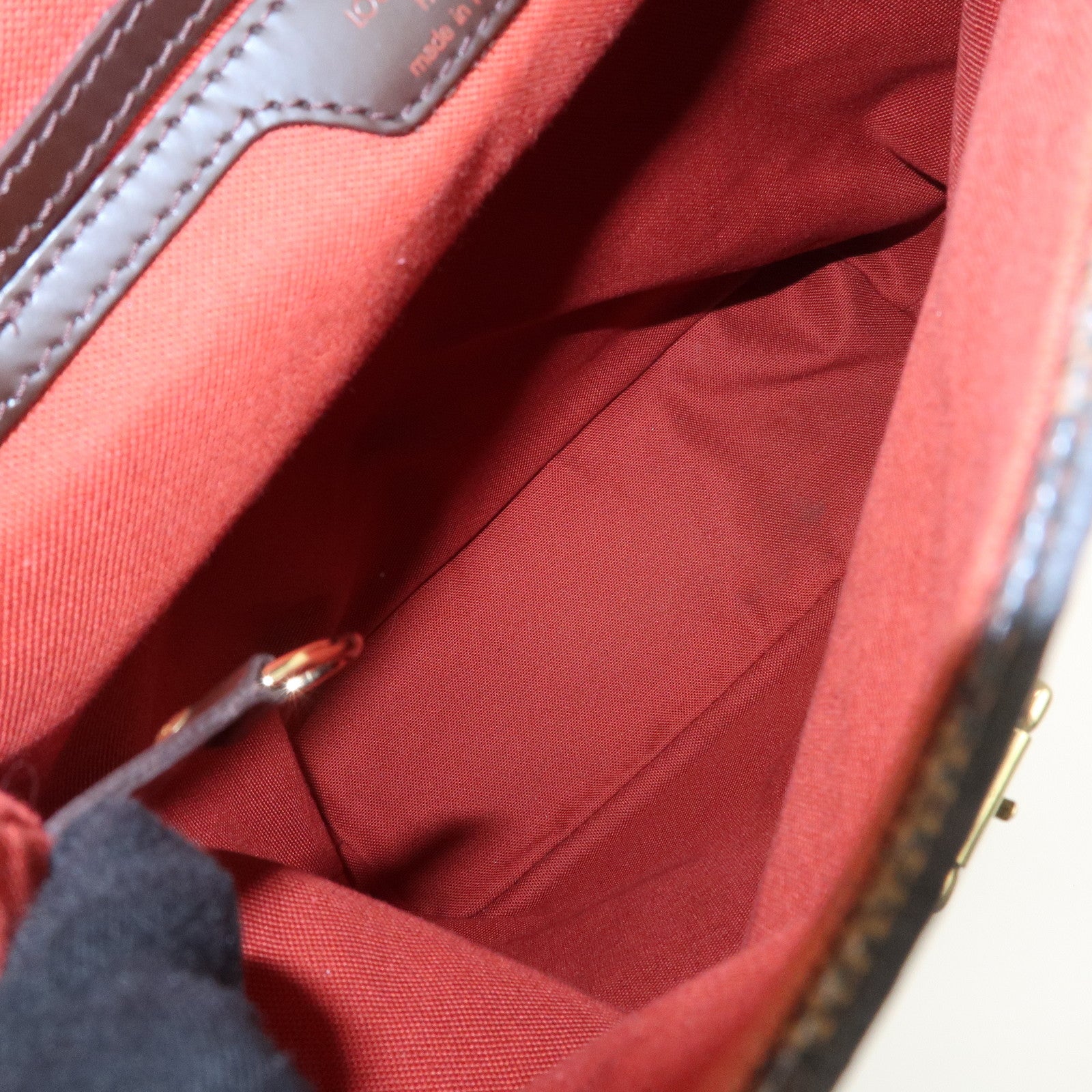 Louis Vuitton Damier Canvas Soho Backpack Ruck Sac Brown N51132