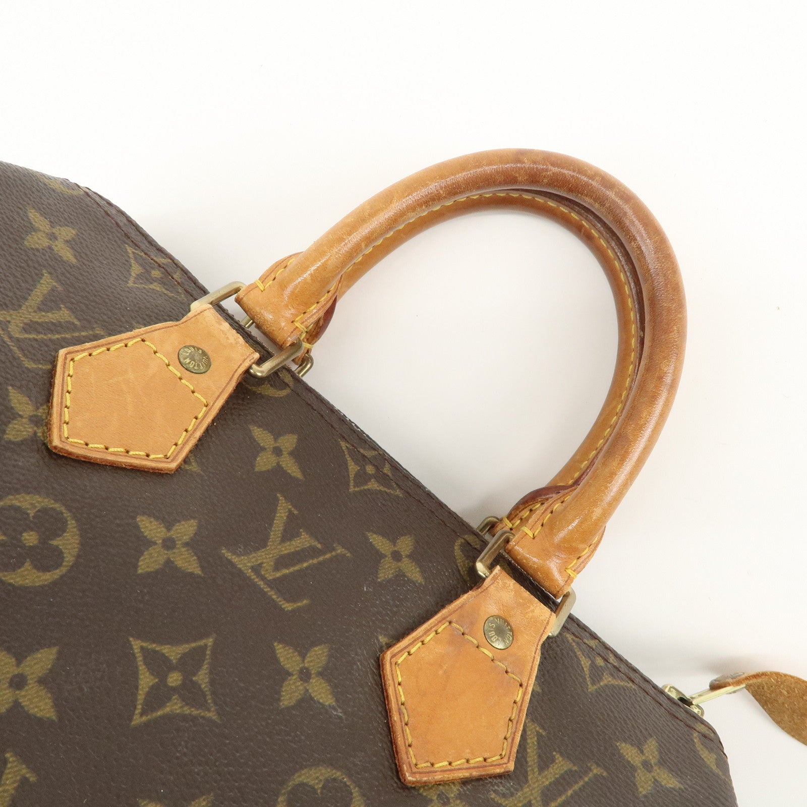 Louis Vuitton Monogram Speedy 25 Boston Bag Hand Bag Brown M41528