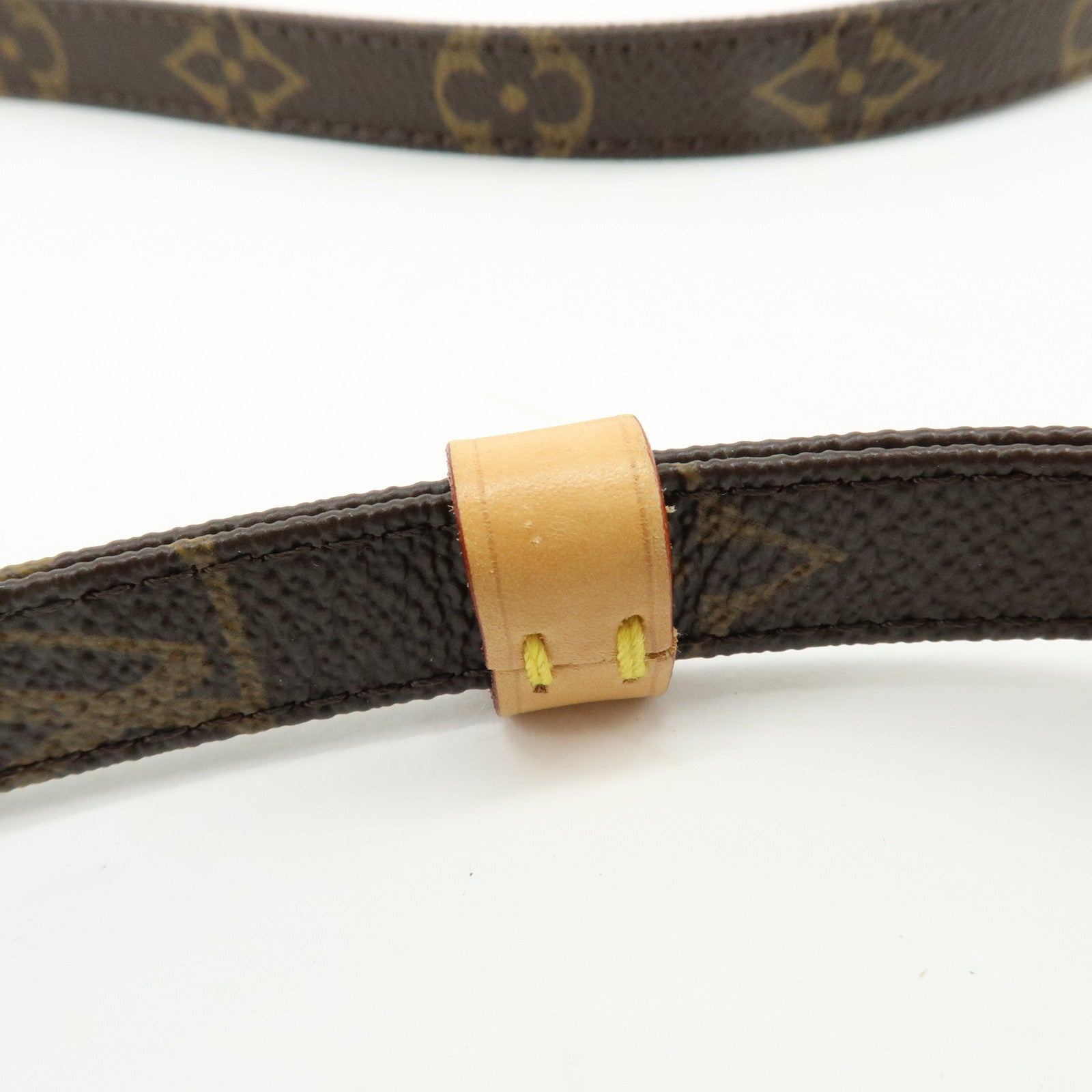 Louis Vuitton Monogram Adjustable Shoulder Strap Brown 120cm J52315