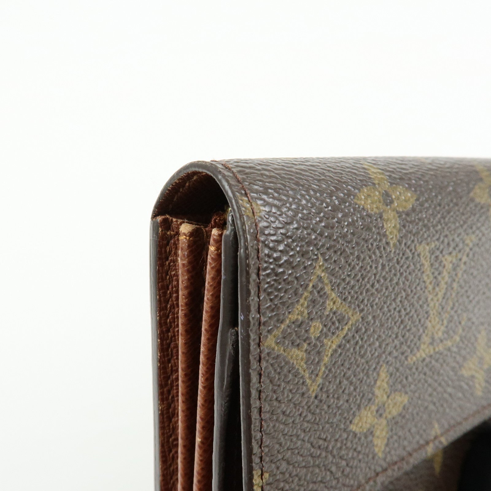 Louis Vuitton Monogram Porte Monnaie Credit Long Wallet M61726