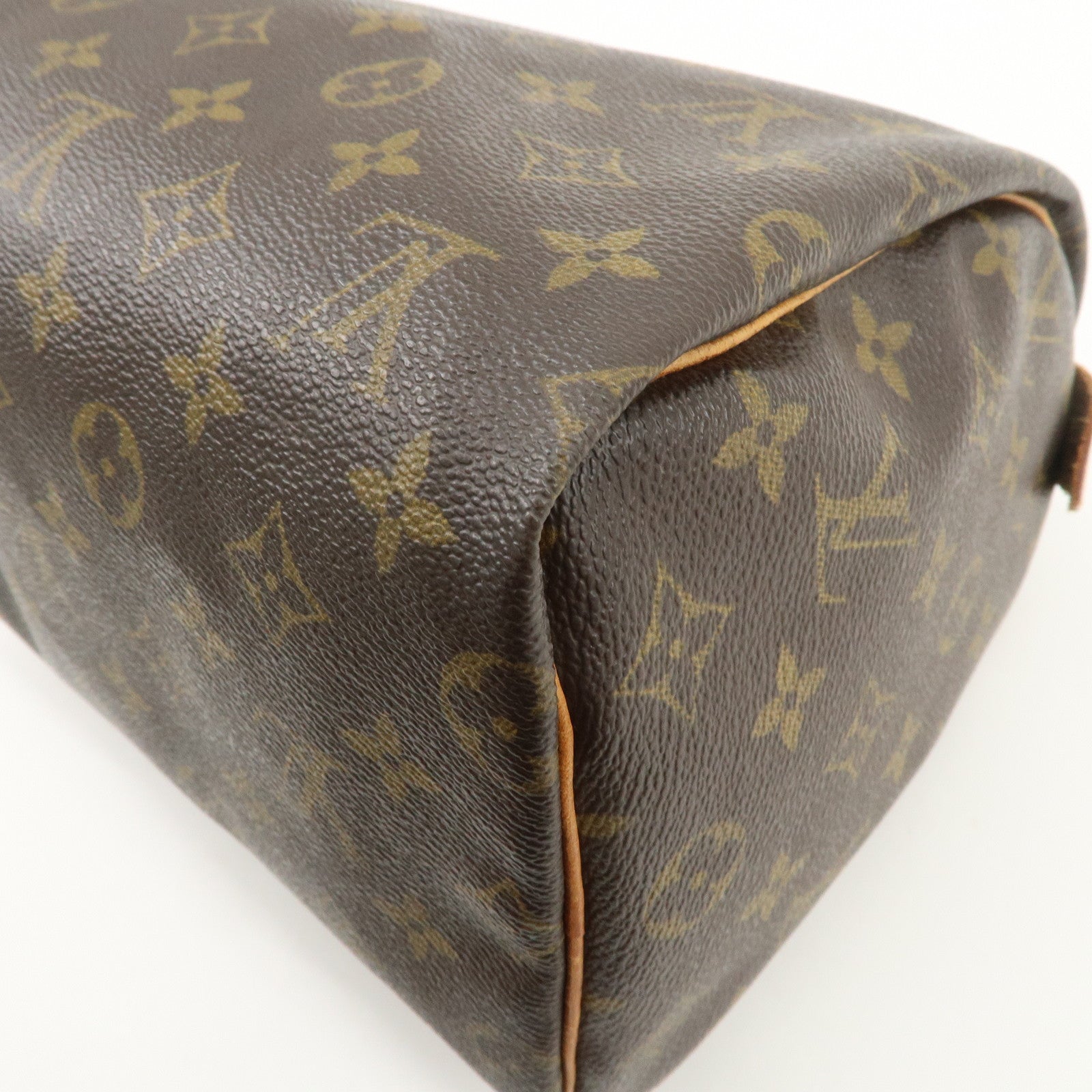 Louis Vuitton Monogram Speedy 25 Boston Bag Hand Bag Brown M41528