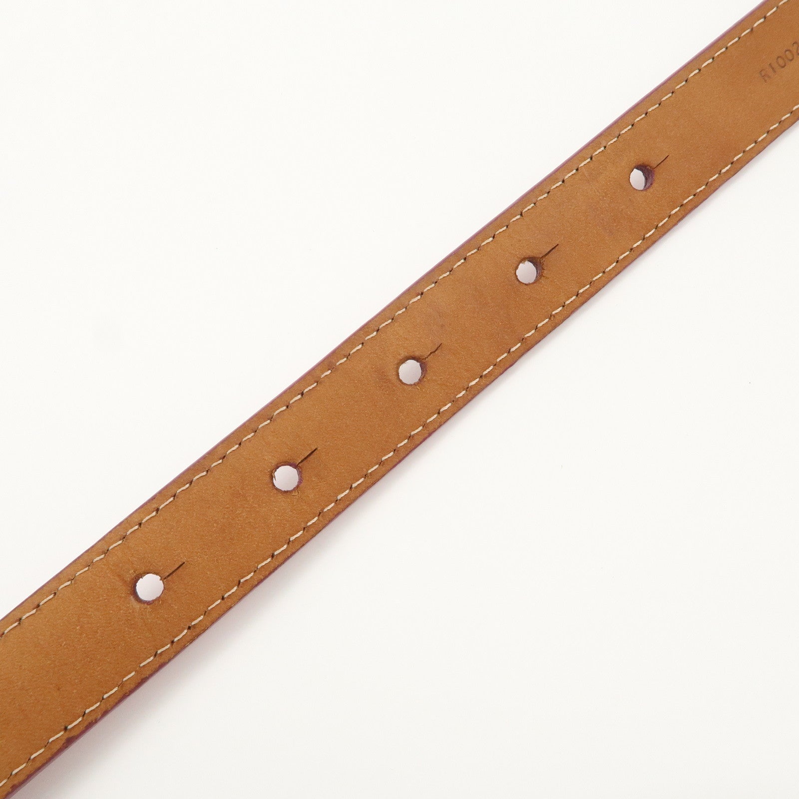 Louis Vuitton LV Stamp Vernis Leather Ceinture Belt Pink