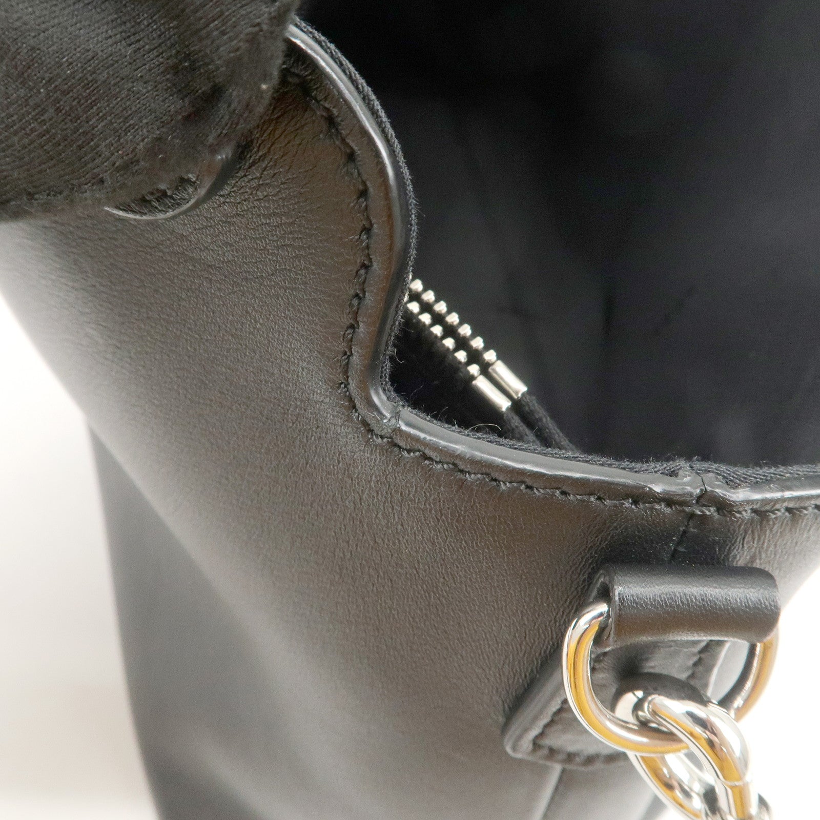 FENDI BY THE WAY MEDIUM 2Way Bag Shoulder Bag Black 8BL124