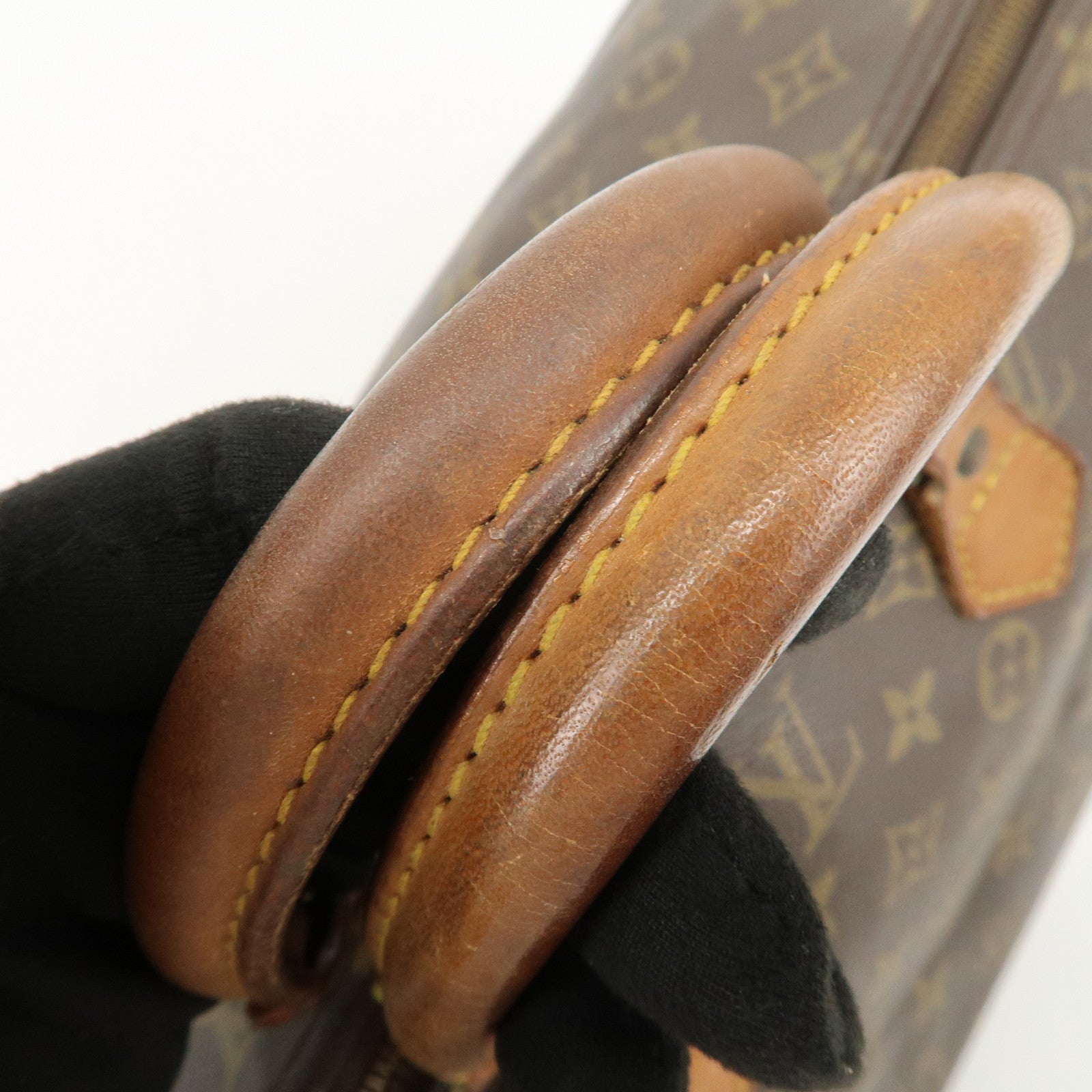 Louis Vuitton Monogram Speedy 40 Hand Bag Boston Bag Brown M41522