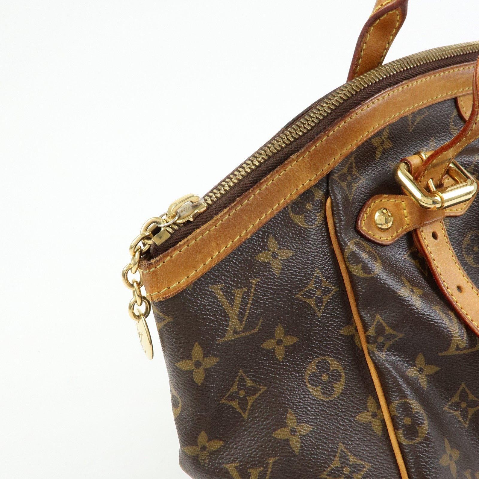 Louis Vuitton Monogram Tivoli GM Shoulder Bag Boston Bag M40144
