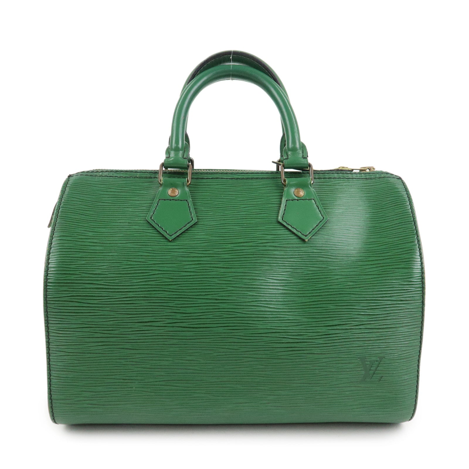 Louis Vuitton Epi Speedy 25 Hand Boston Bag Borneo Green M43014