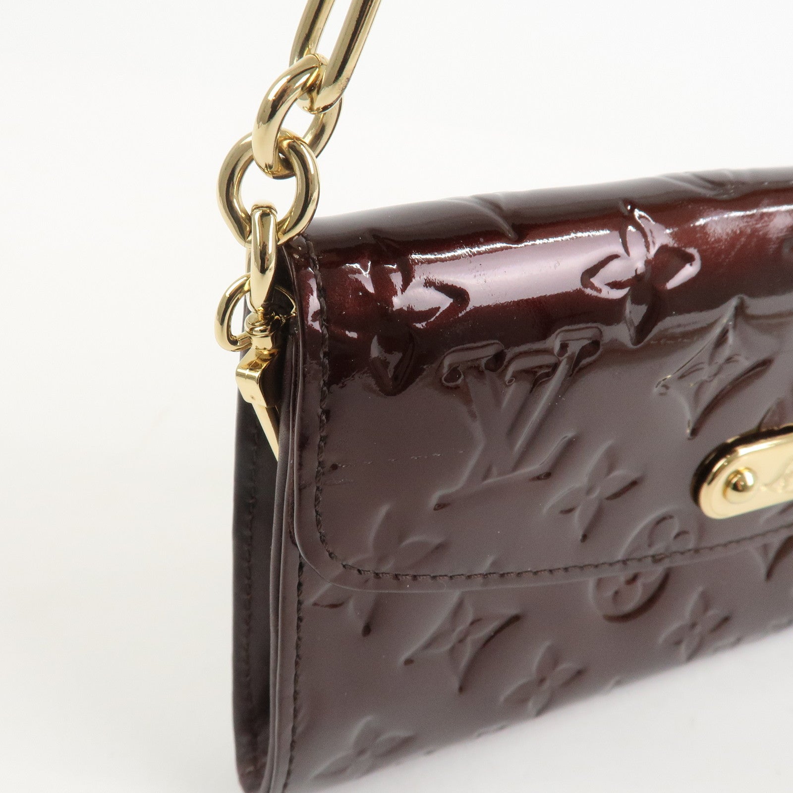 Louis Vuitton Monogram Vernis Sunset Boulevard Hand Bag M93542