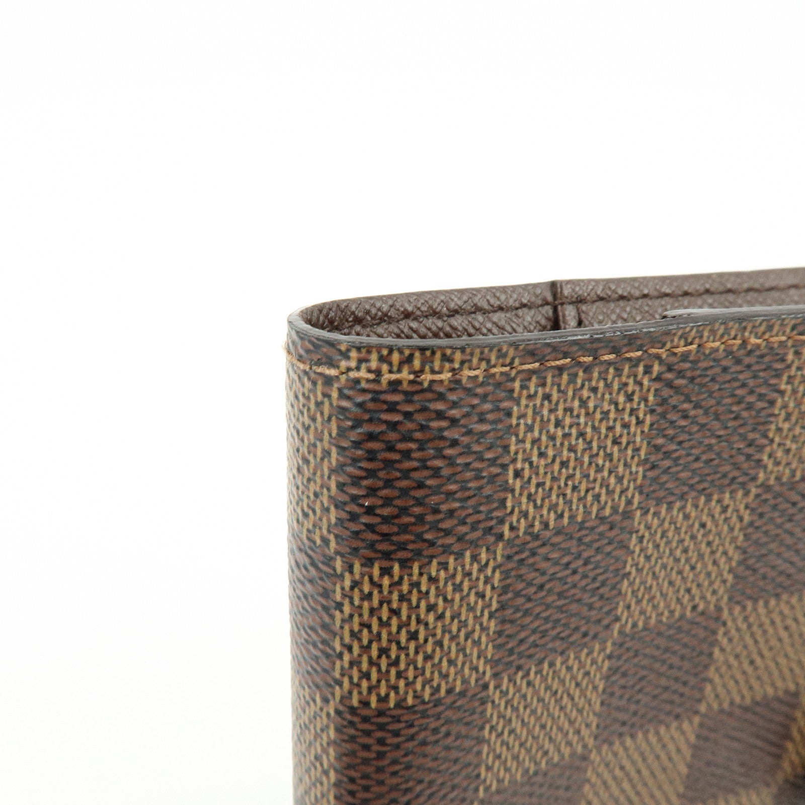 Louis Vuitton Damier Agenda PM Planner Cover Brown R20700