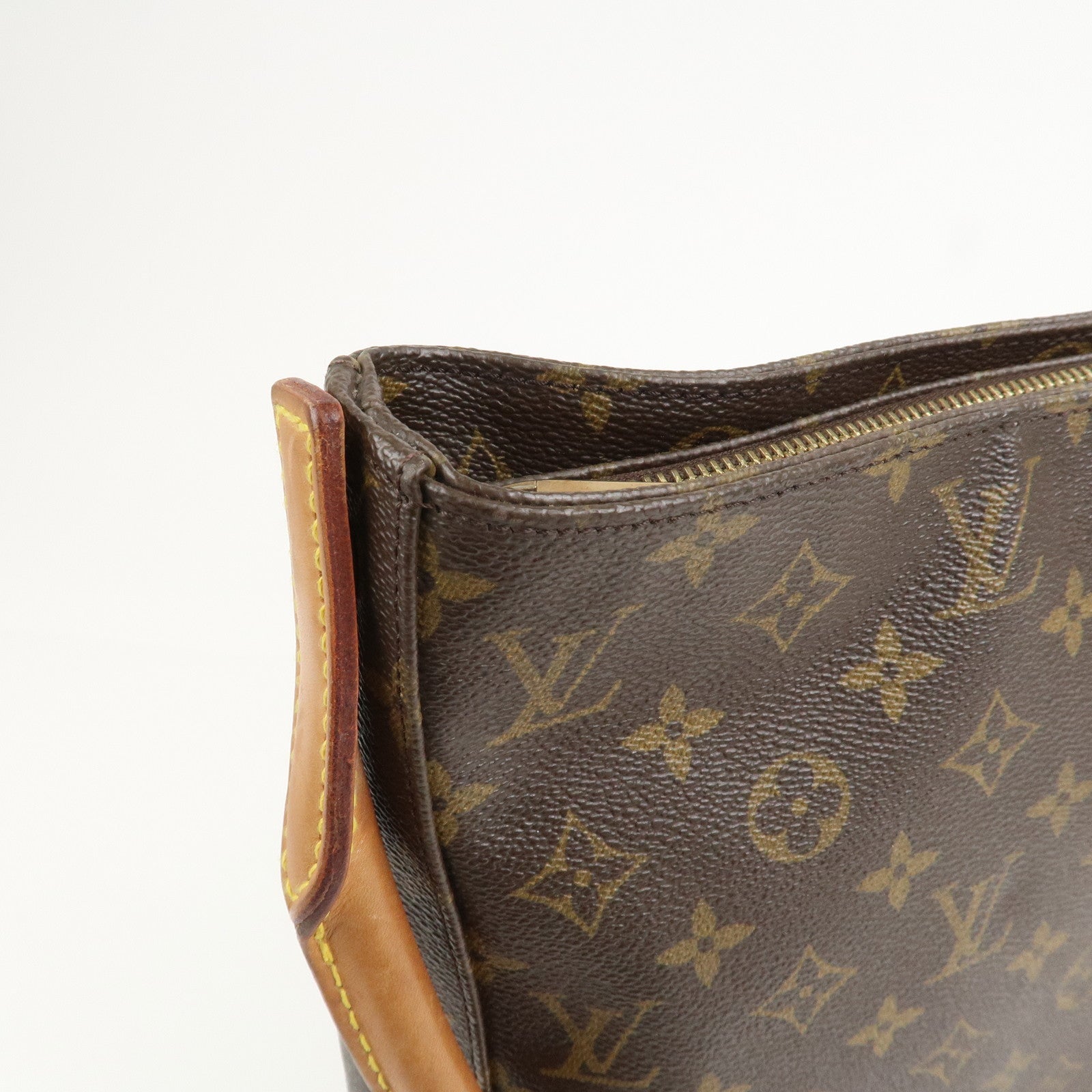 Louis Vuitton Monogram Looping GM Shoulder Bag Brown M51145