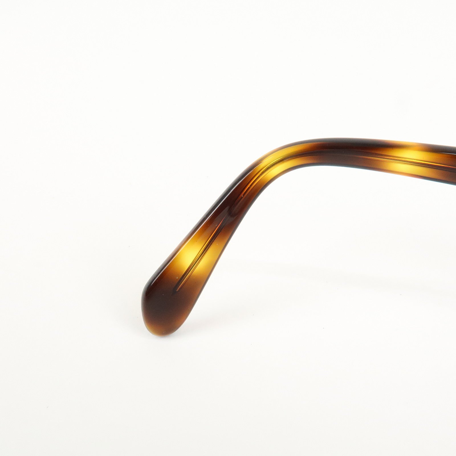 CHANEL COCO Mark Plastic Sunglasses Brown 01452 91235 Used