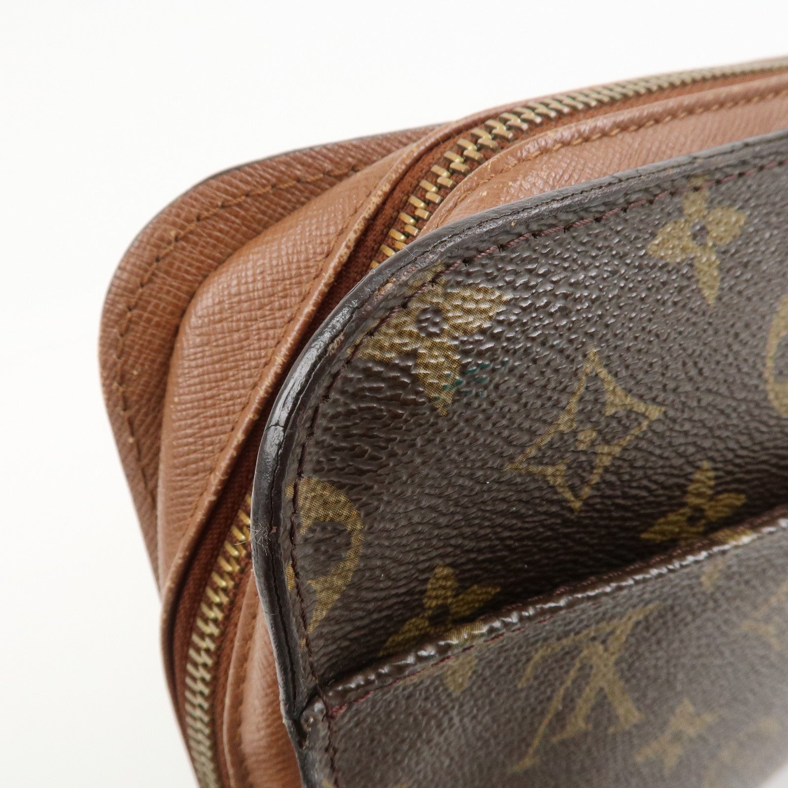 Louis Vuitton Monogram Canvas Orsay Clutch Bag Pouch Brown M51790