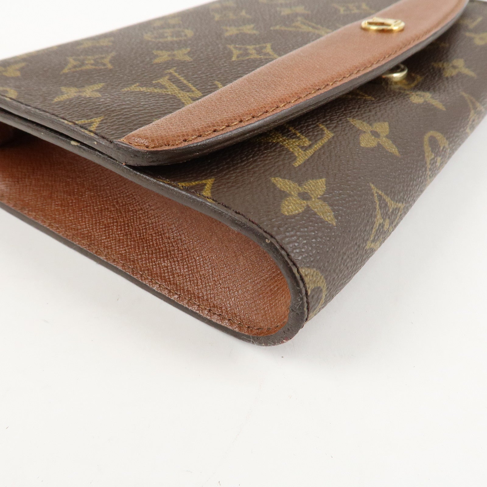 Louis Vuitton Monogram Bordeaux Shoulder Bag Hand Bag M51798 Used