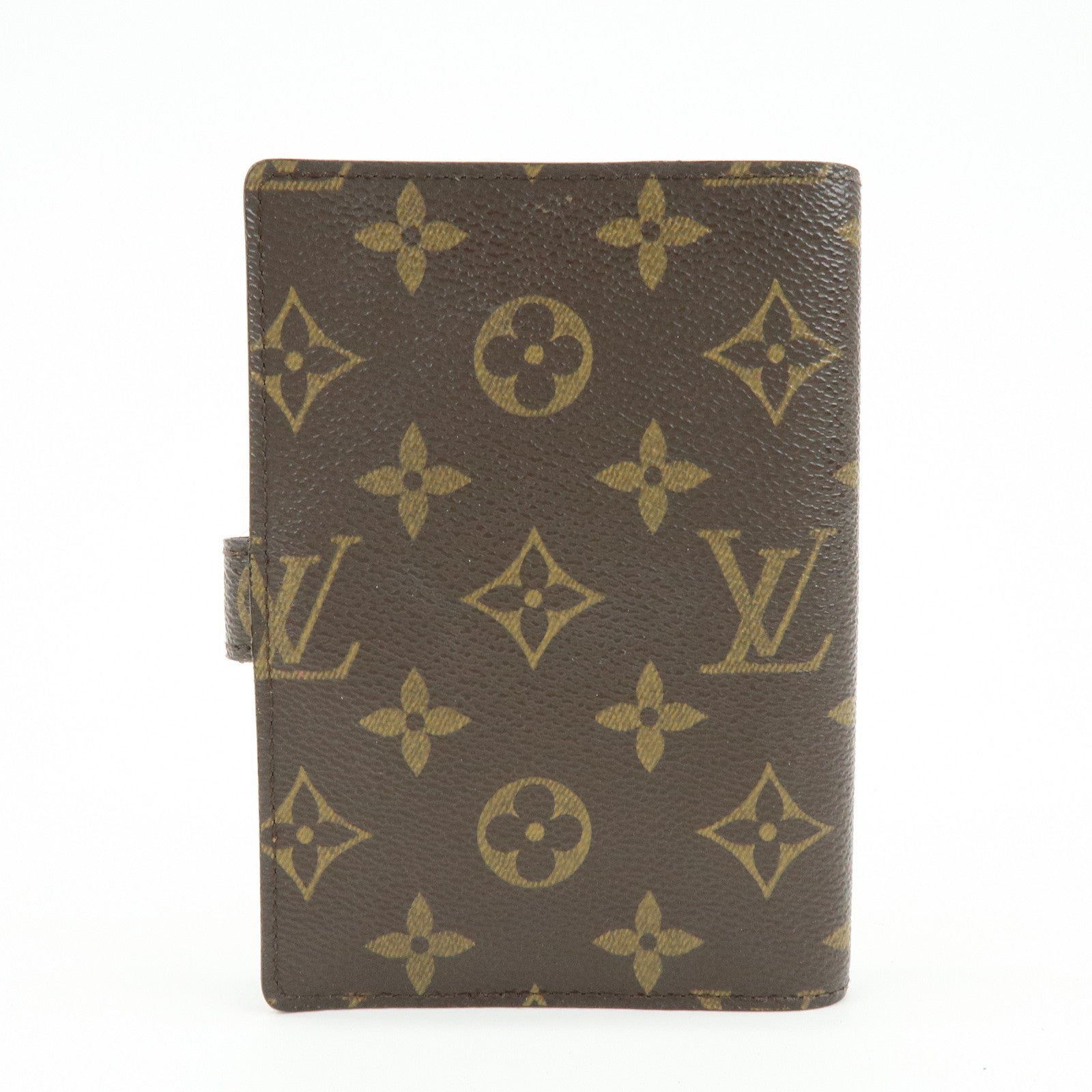 Louis Vuitton Monogram Agenda PM Planner Cover Brown R20005