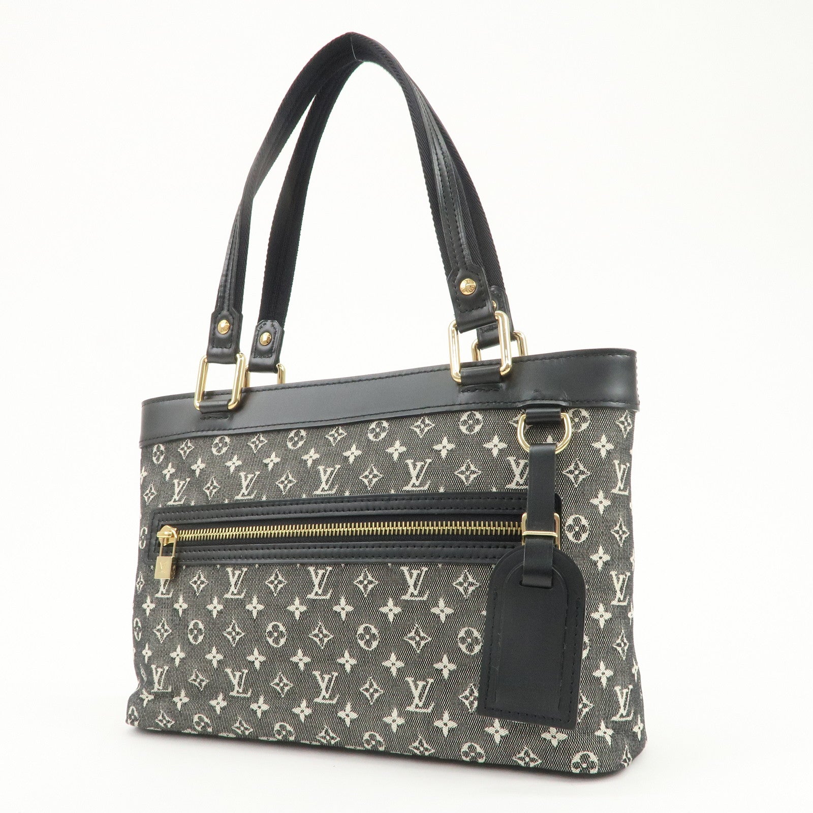 Louis Vuitton Monogram Mini Lucille PM Hand Bag Noir M92610