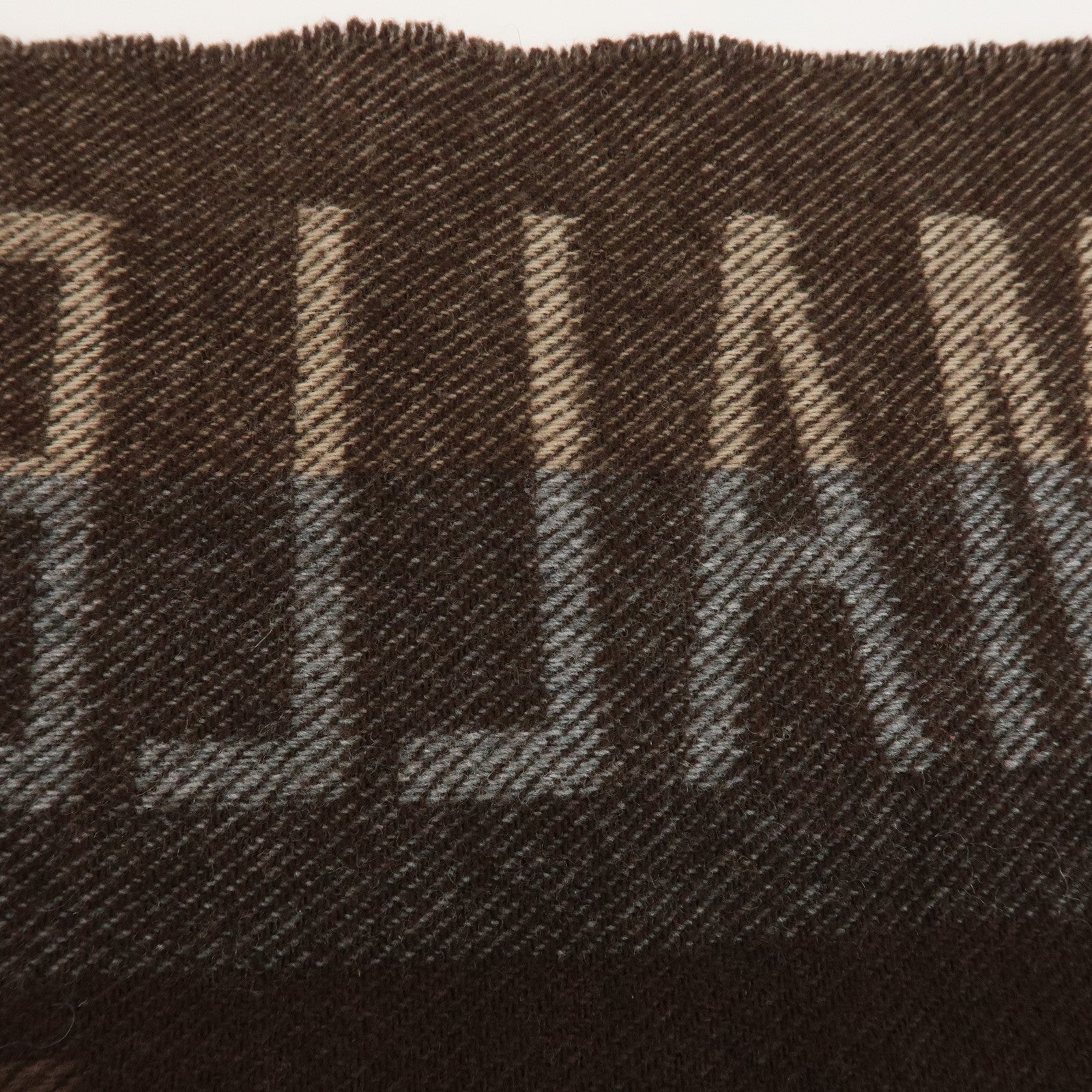 Louis Vuitton Echarpe Logomania Monogram Wool Silk Scarf 413287