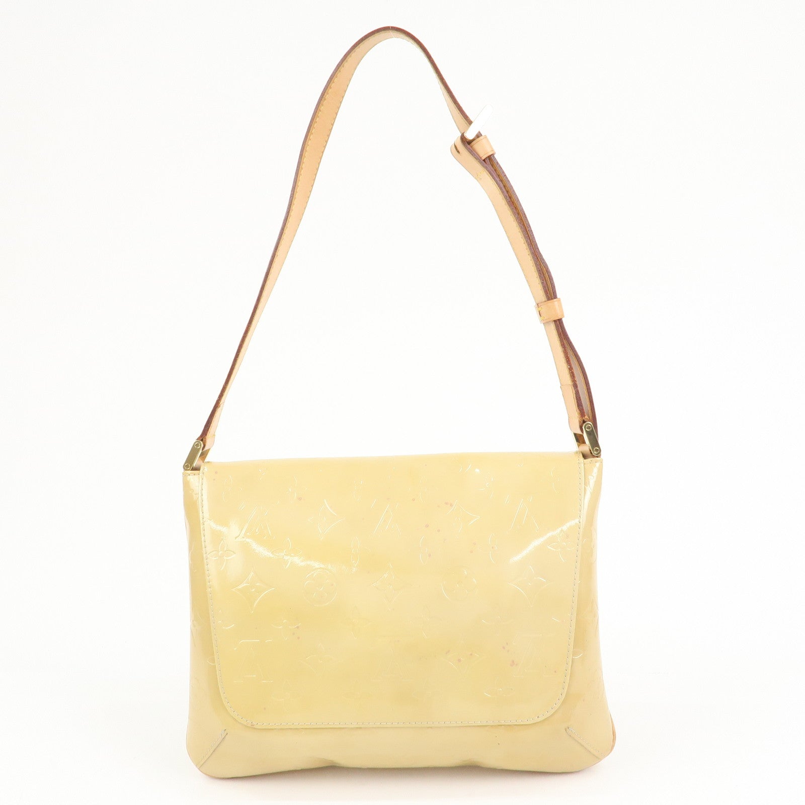 Louis Vuitton Monogram Vernis Thompson Street Hand Bag Gris M91069