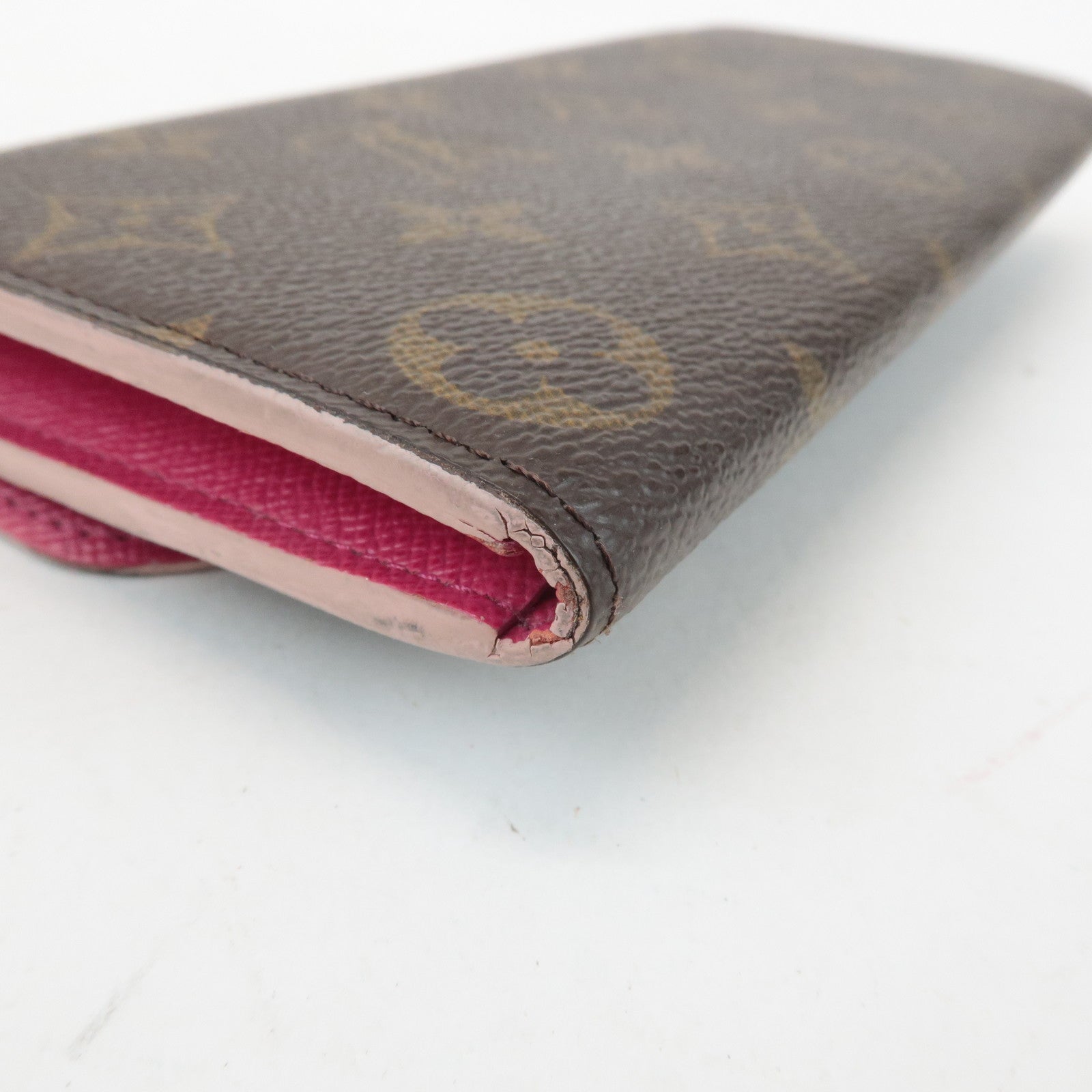Louis Vuitton Monogram Portefeuille Emily Flower Wallet M64202 Used