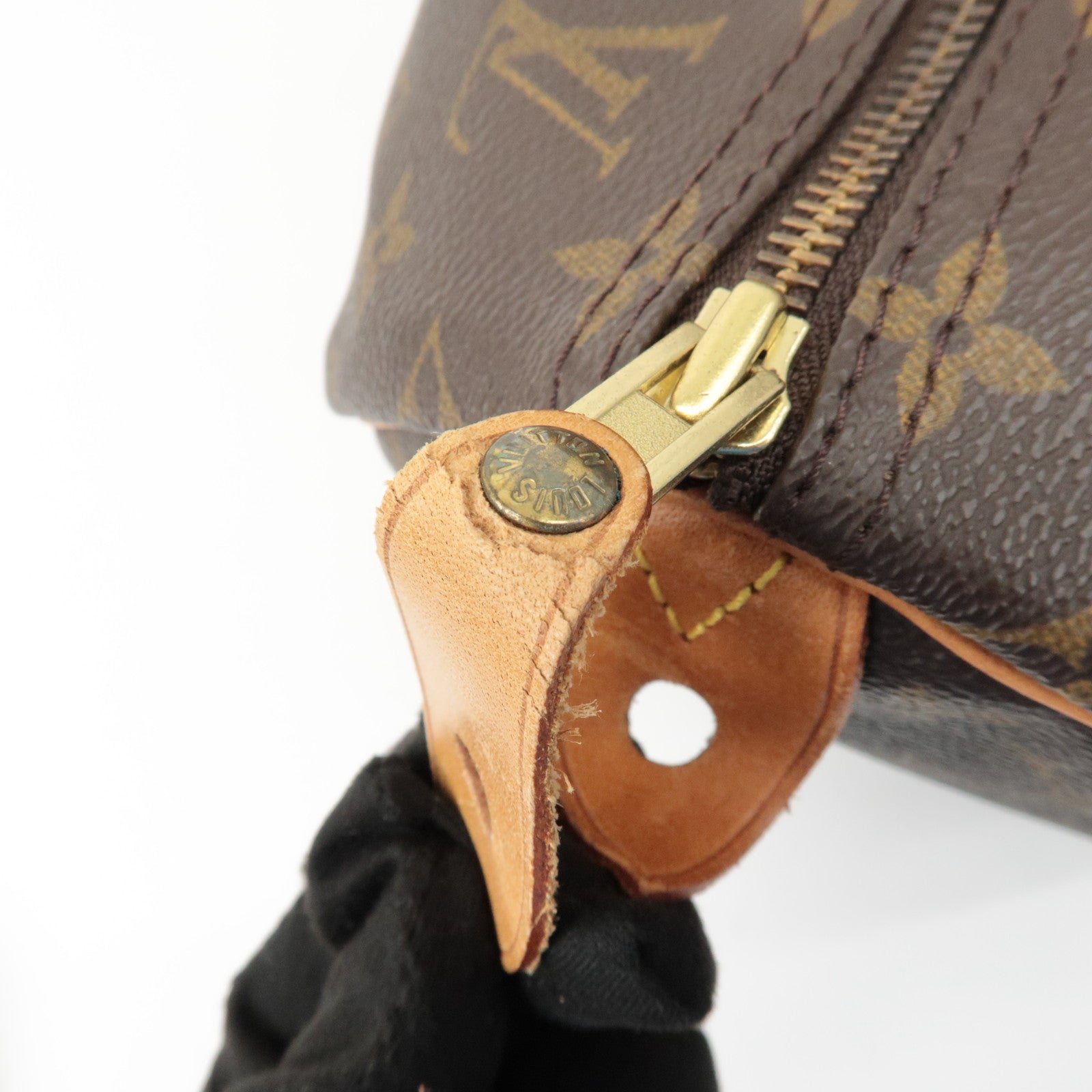 Louis Vuitton Monogram Speedy 40 Hand Bag Boston Bag M41522 Used