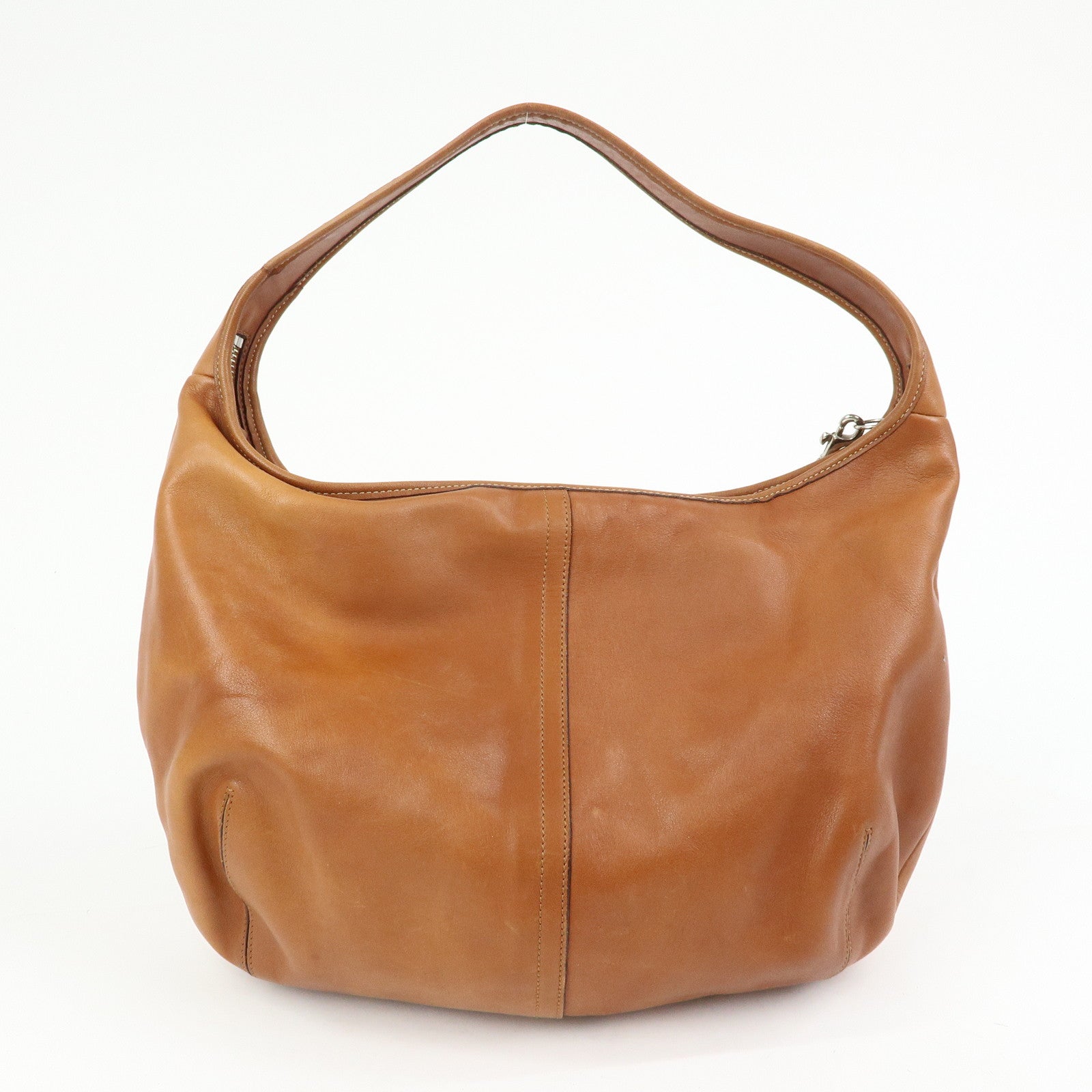 COACH Ergo Leather Shoulder Bag Hand Bag Camel