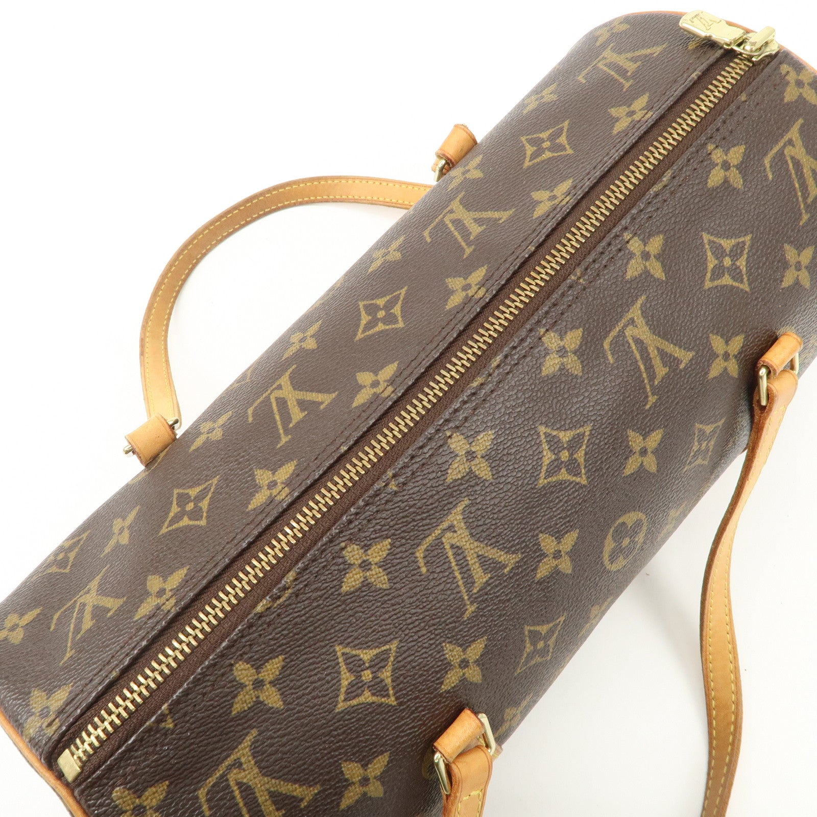 Louis Vuitton Monogram Papillon 30 Hand Bag Shoulder Bag M51385 Used