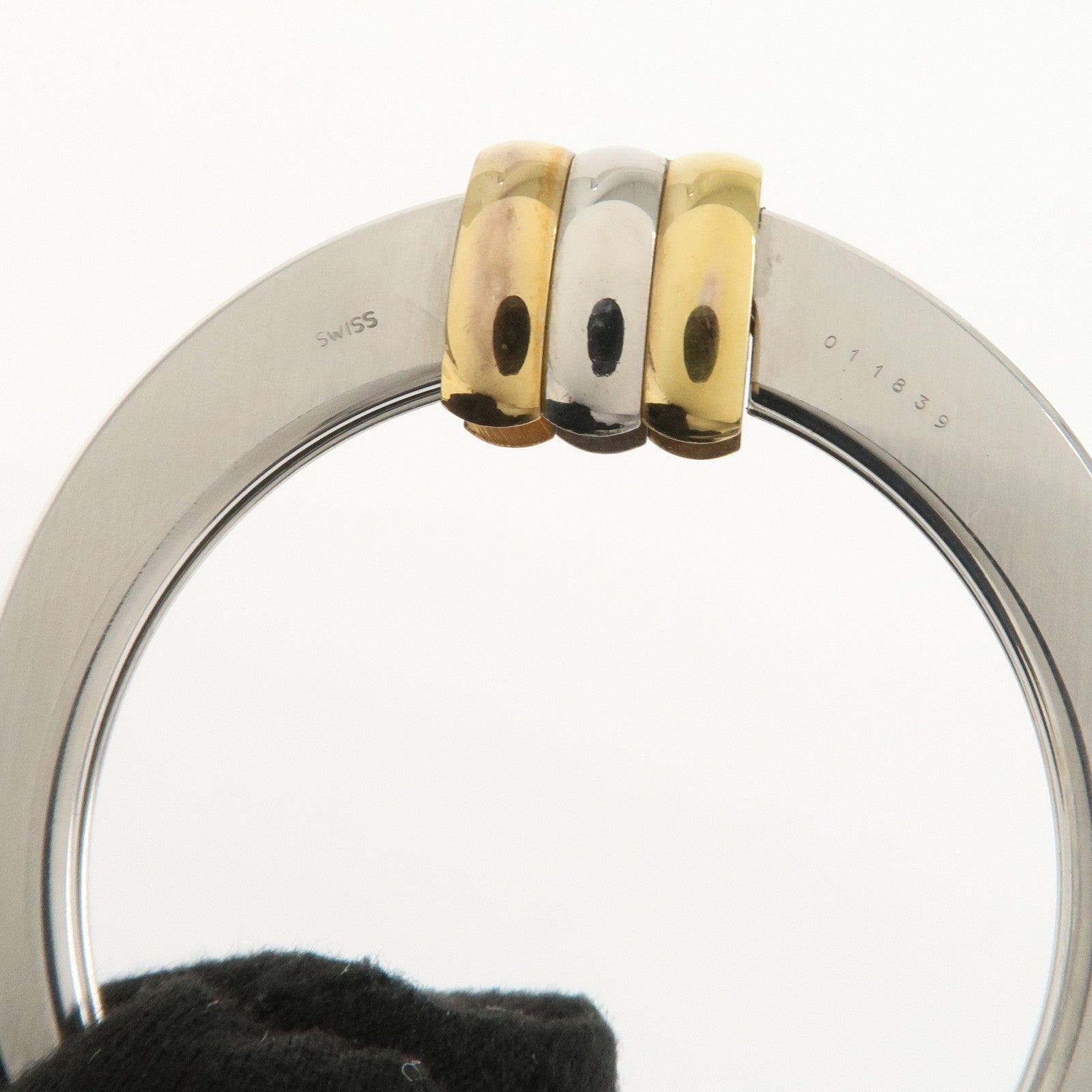 Cartier Must de Cartier Trinity Three-Color Metal Money Clip Silver