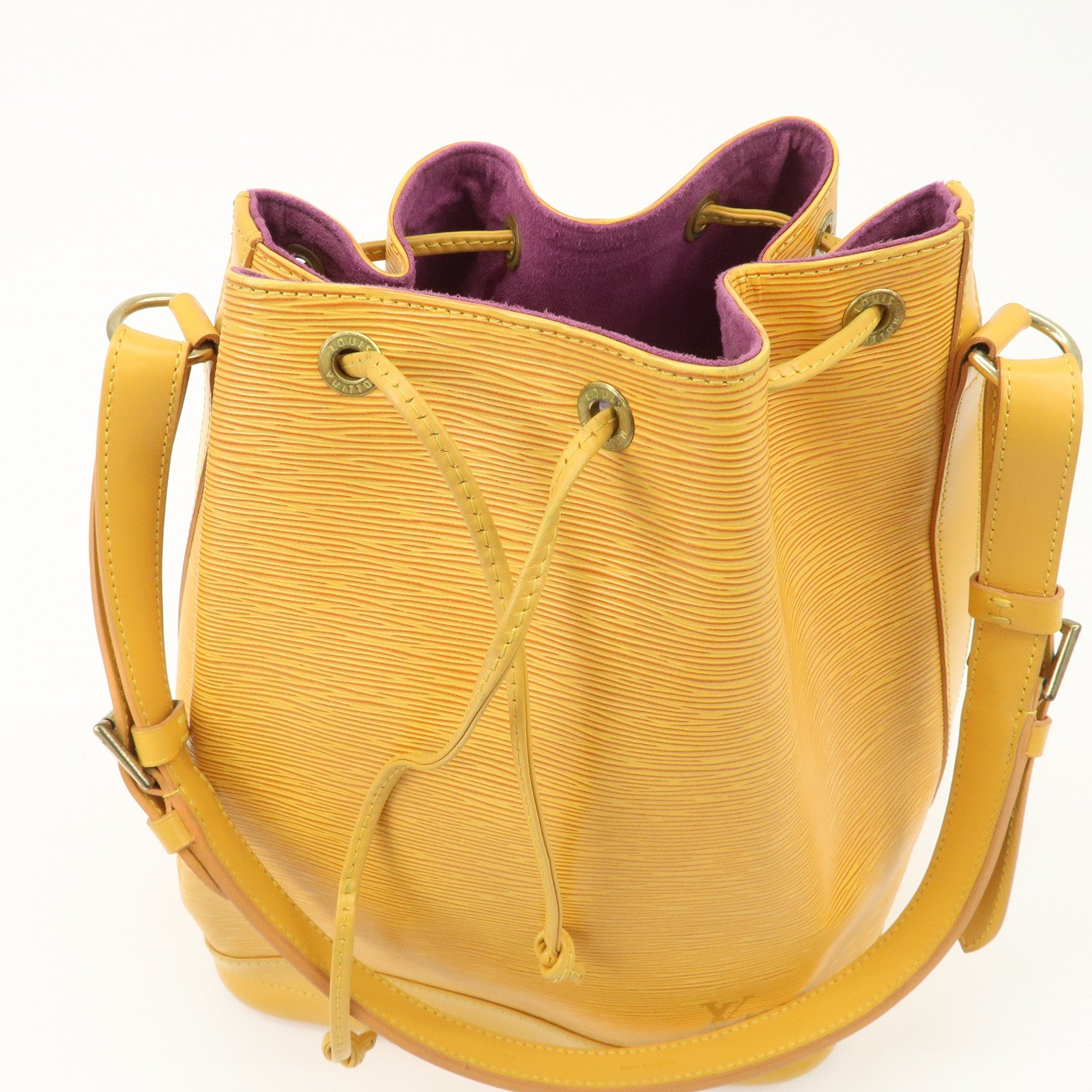 Louis Vuitton Epi Leather Noe Shoulder Bag Tassili Yellow M44009