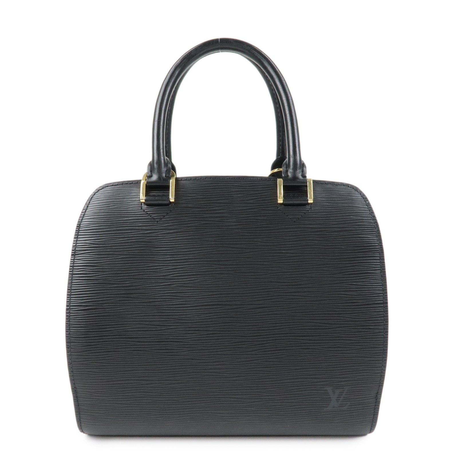 Louis Vuitton Epi Leather Pont Neuf Hand Bag Noir Black M52052