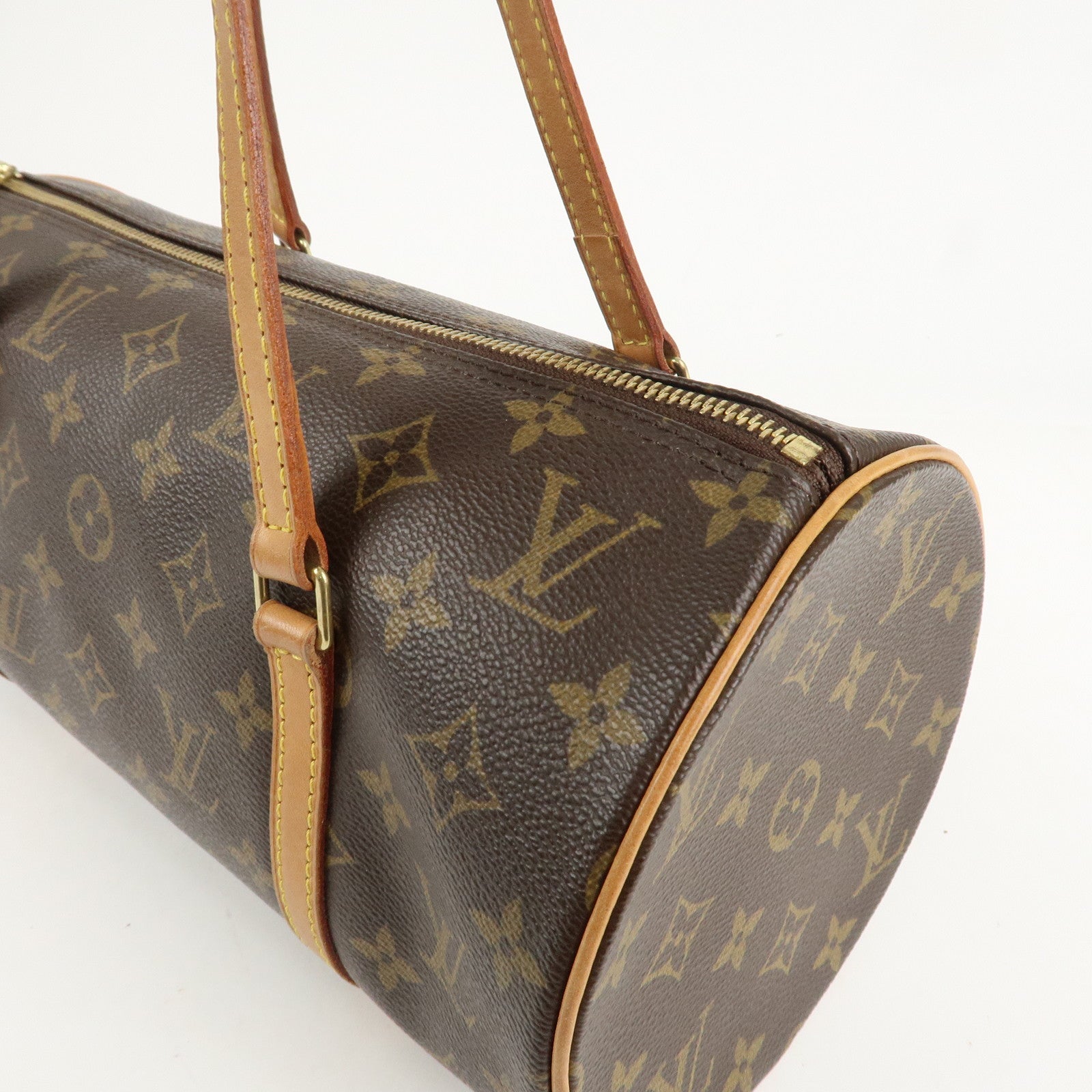 Louis Vuitton Monogram Papillon 30 Hand Bag New Style M51385 Used