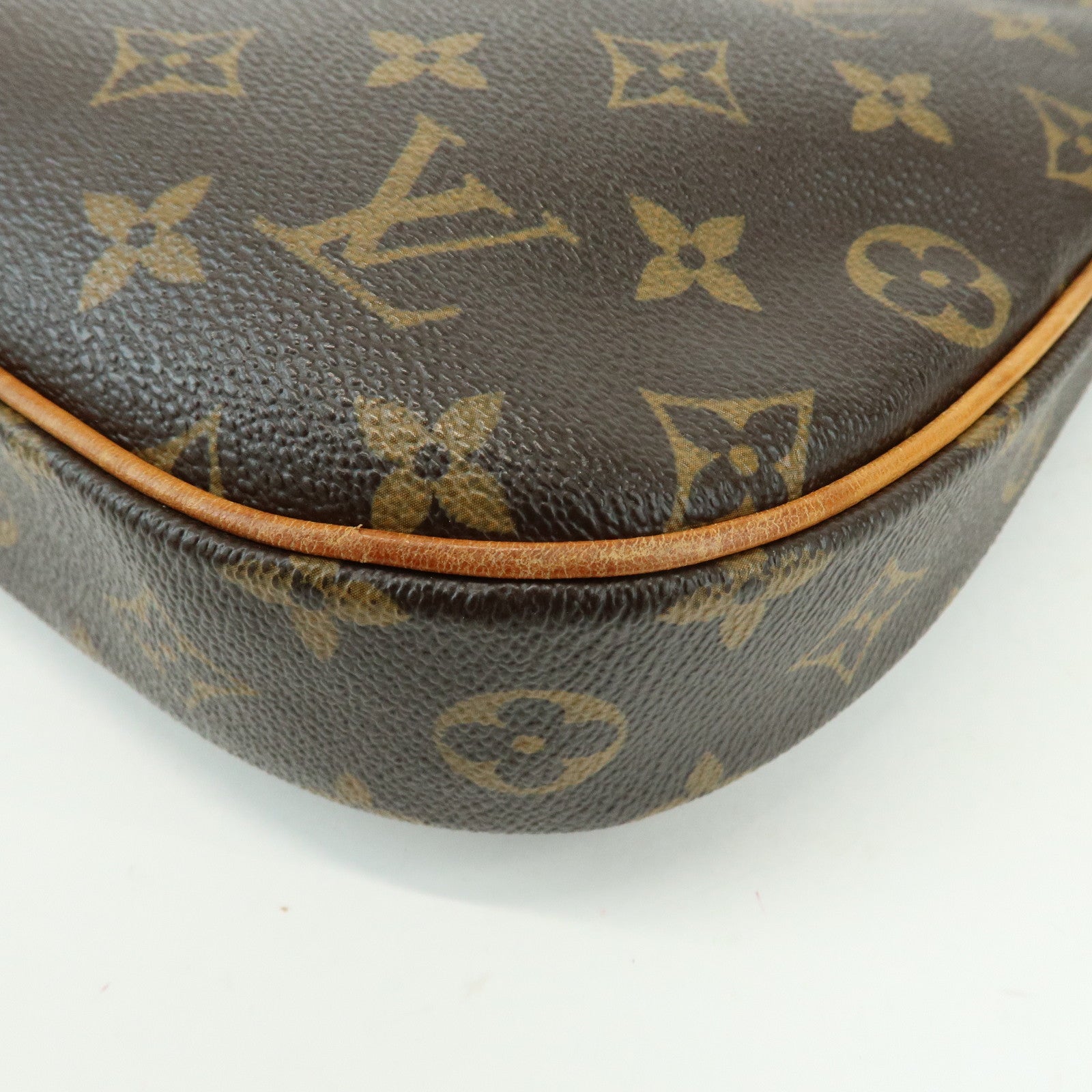 Louis Vuitton Monogram Odeon PM Canvas Shoulder Bag Brown M56390