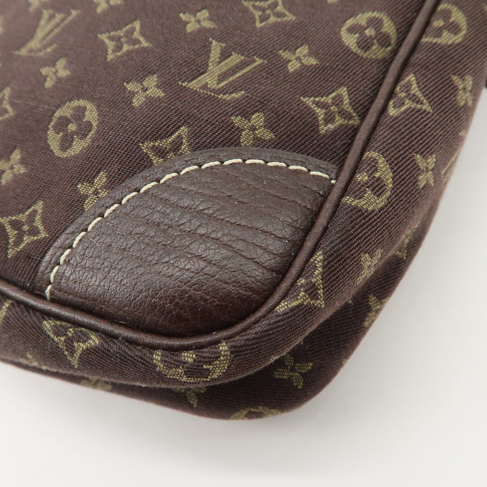 Louis Vuitton Monogram Mini Lin Danube Shoulder Bag Brown M95228