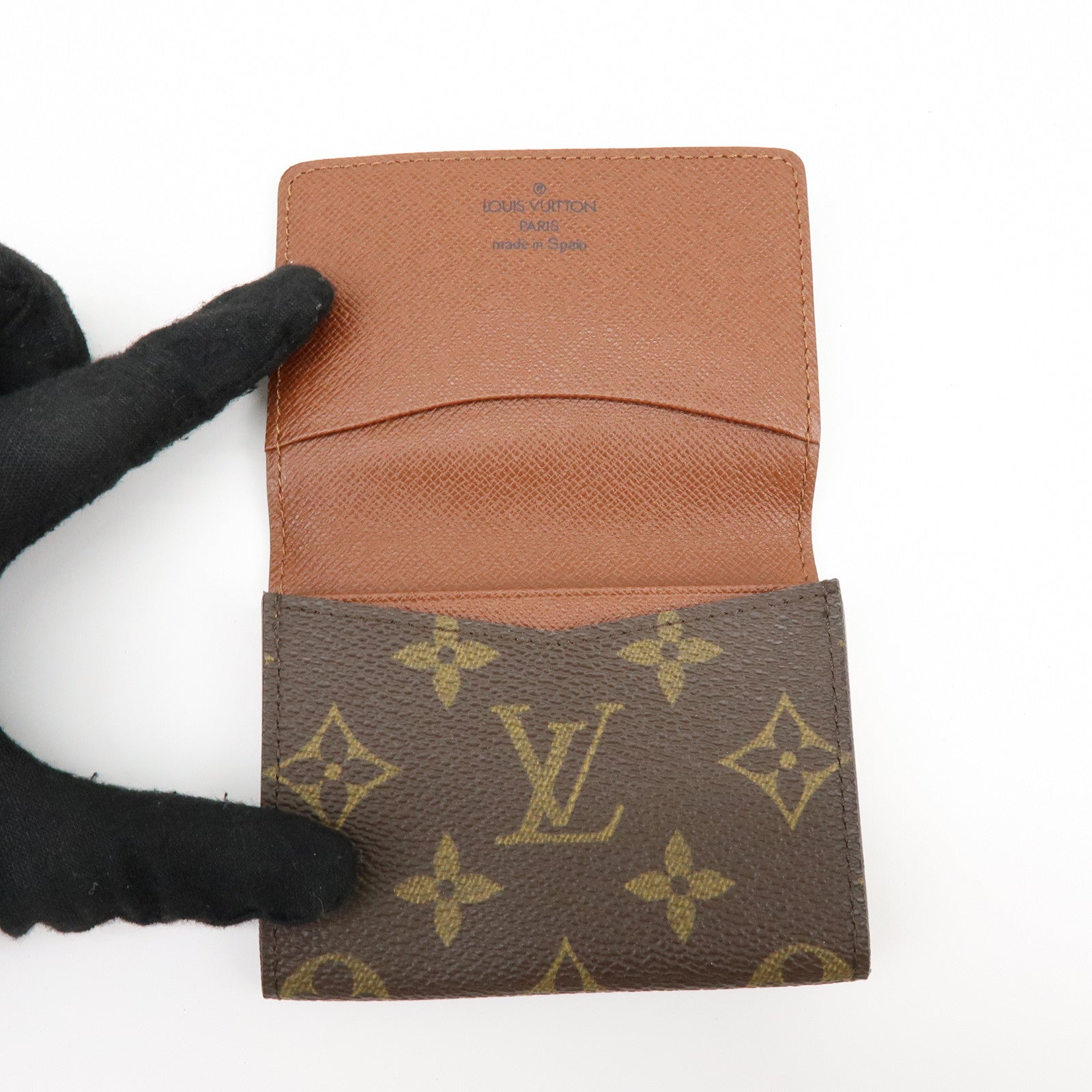 Louis Vuitton Monogram Set of 2 Envelope Carte de Visite M62920