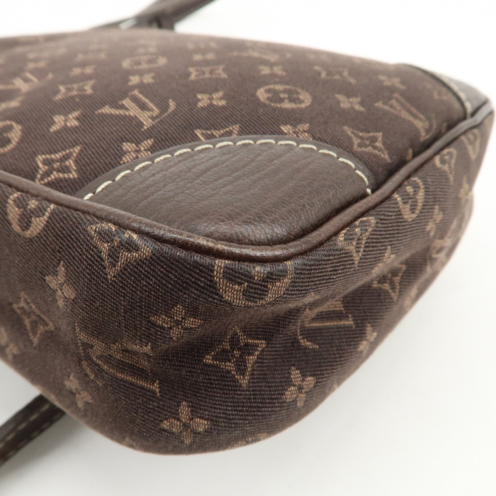 Louis Vuitton Monogram Mini Lin Danube Shoulder Bag Brown M95228