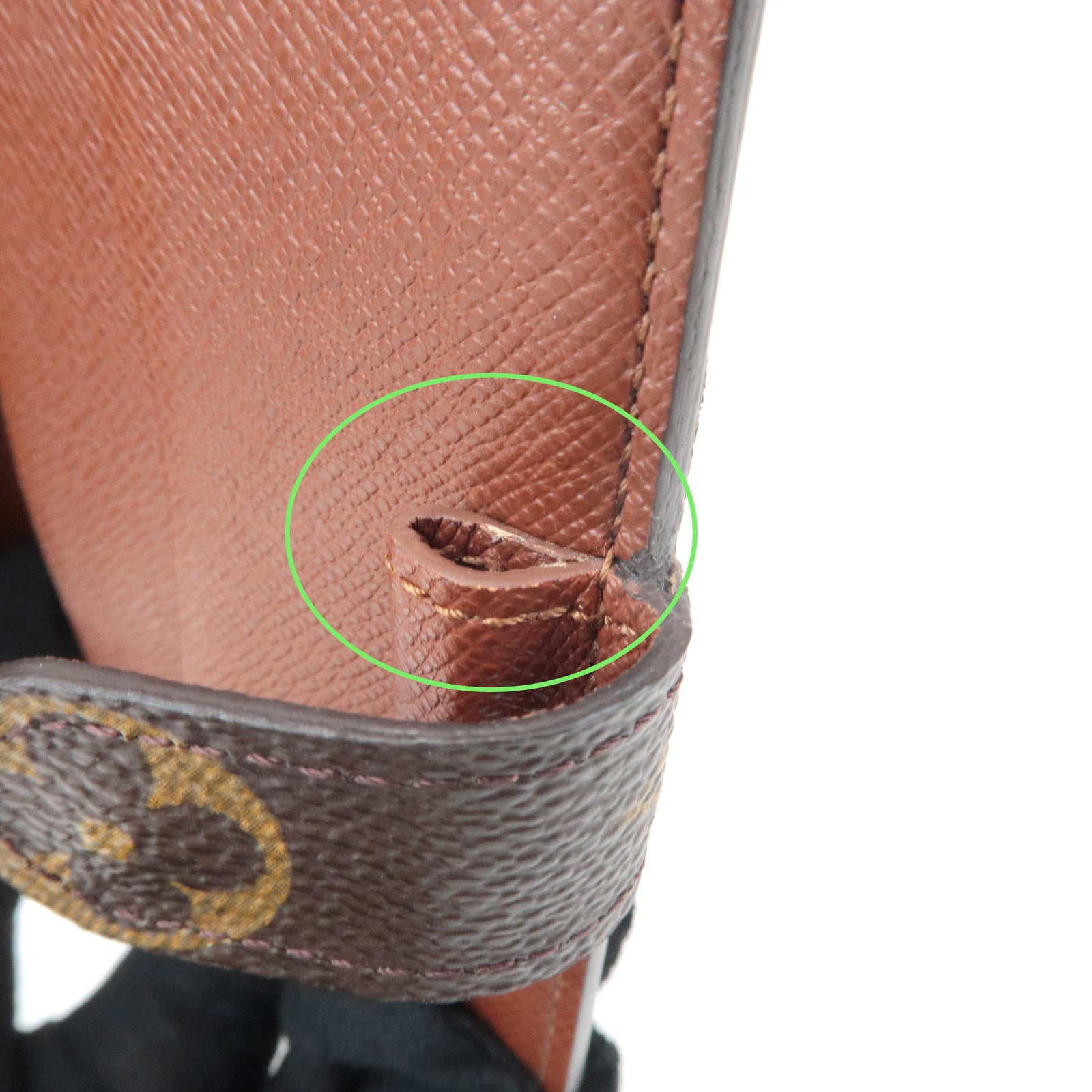 Louis Vuitton Monogram Agenda Mini Planner Cover Brown R20007 Used