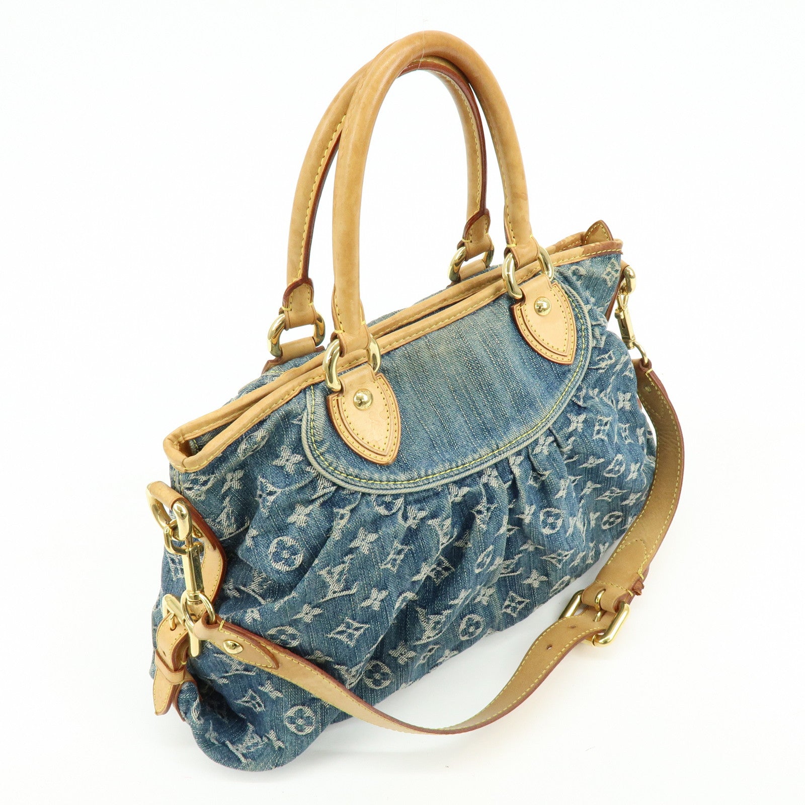 Louis Vuitton Monogram Denim Neo Cabby MM 2Way Bag Ｍ95349