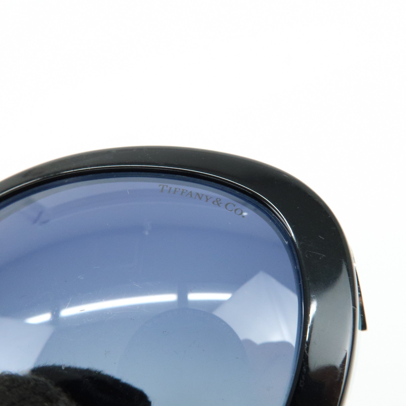 Tiffany & Co Return to Tiffany Plastic Sunglasses Black Light Blue