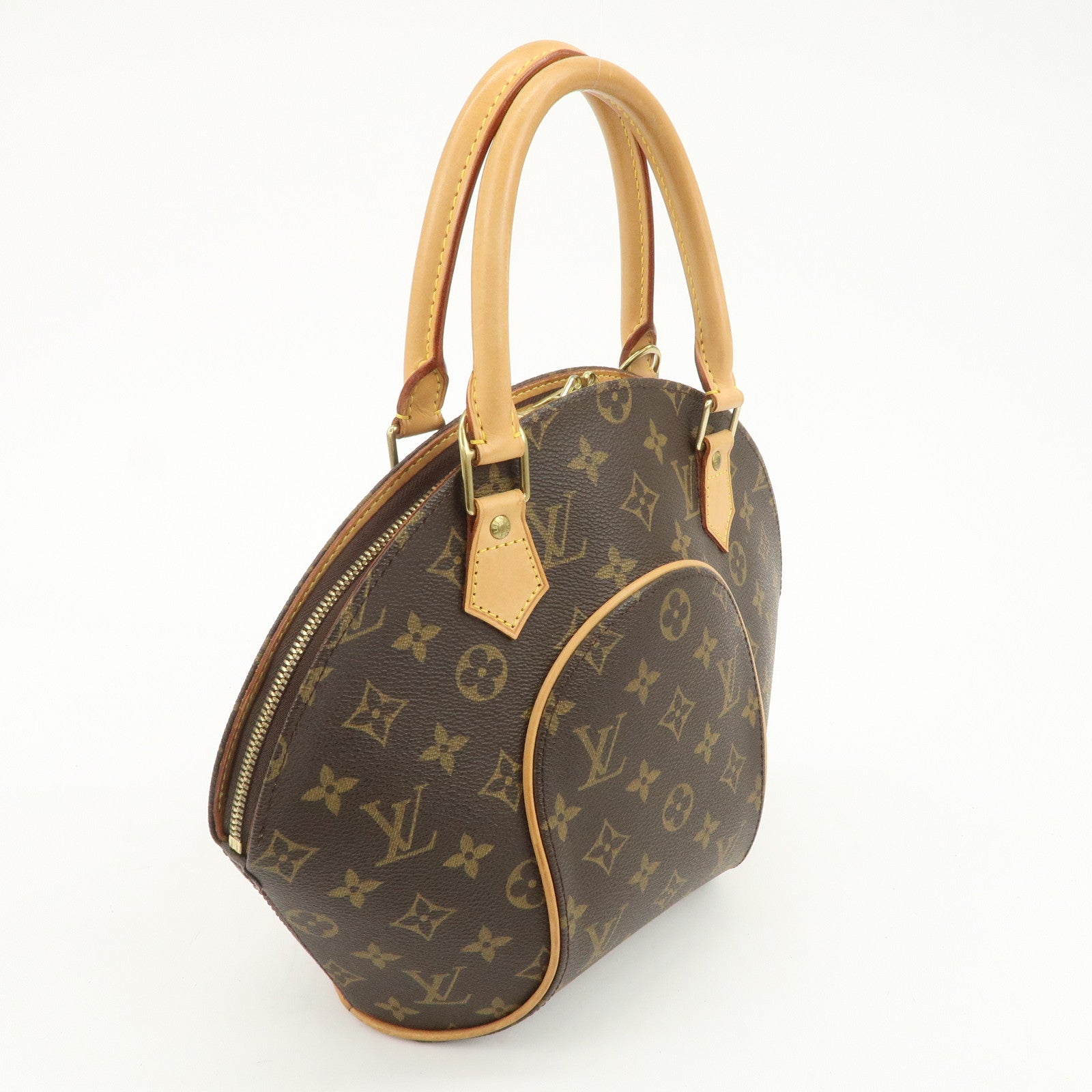 Louis Vuitton Monogram Canvas Ellipse PM Hand Bag Brown M51127