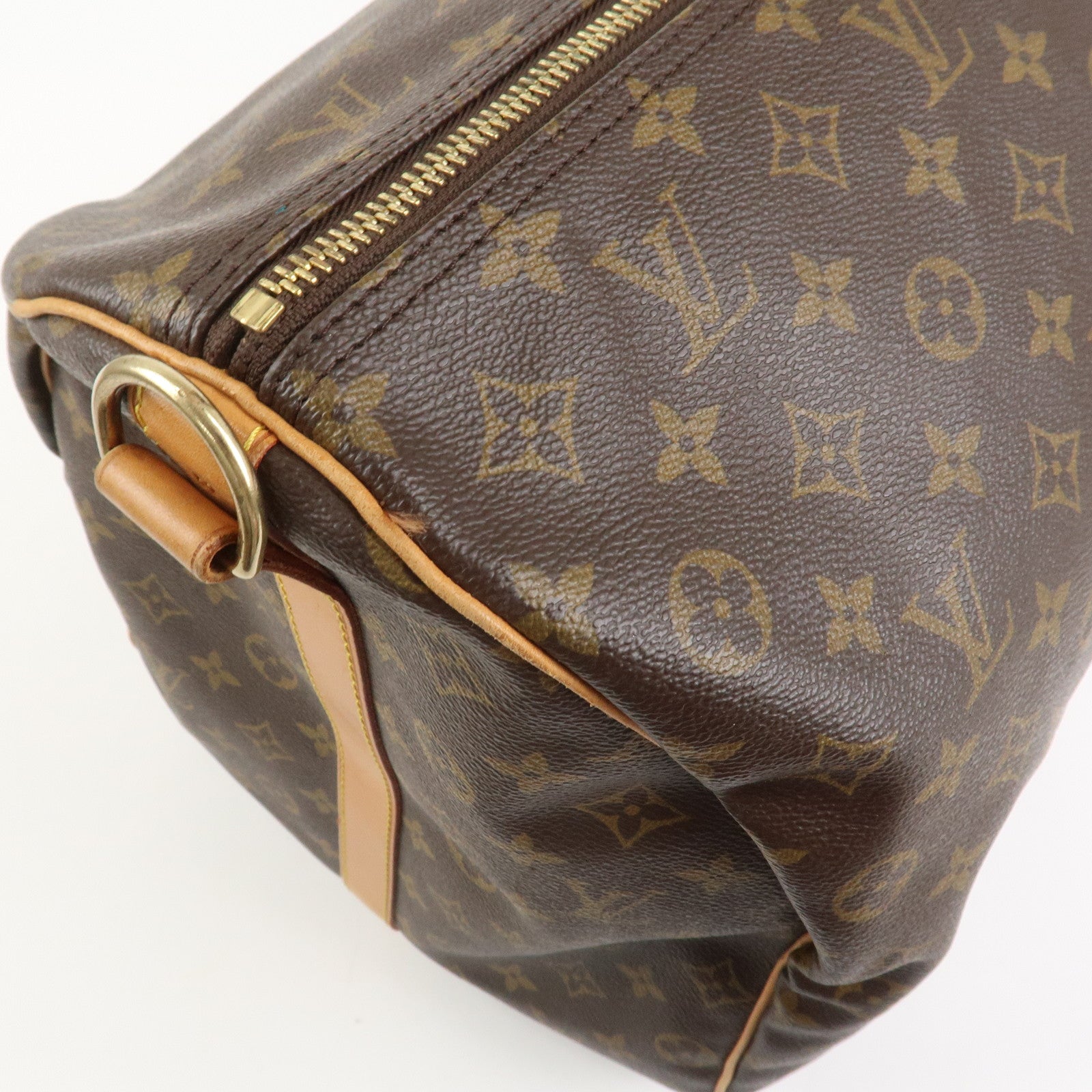 Louis Vuitton Monogram Keep All Bandouliere 60 Boston Bag M41412