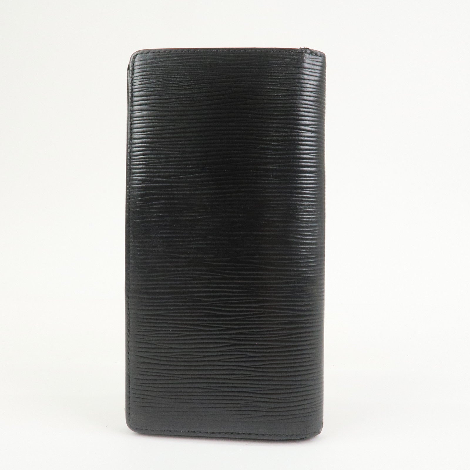 Louis Vuitton Epi Leather Portefeuille Brazza Wallet Noir M66542