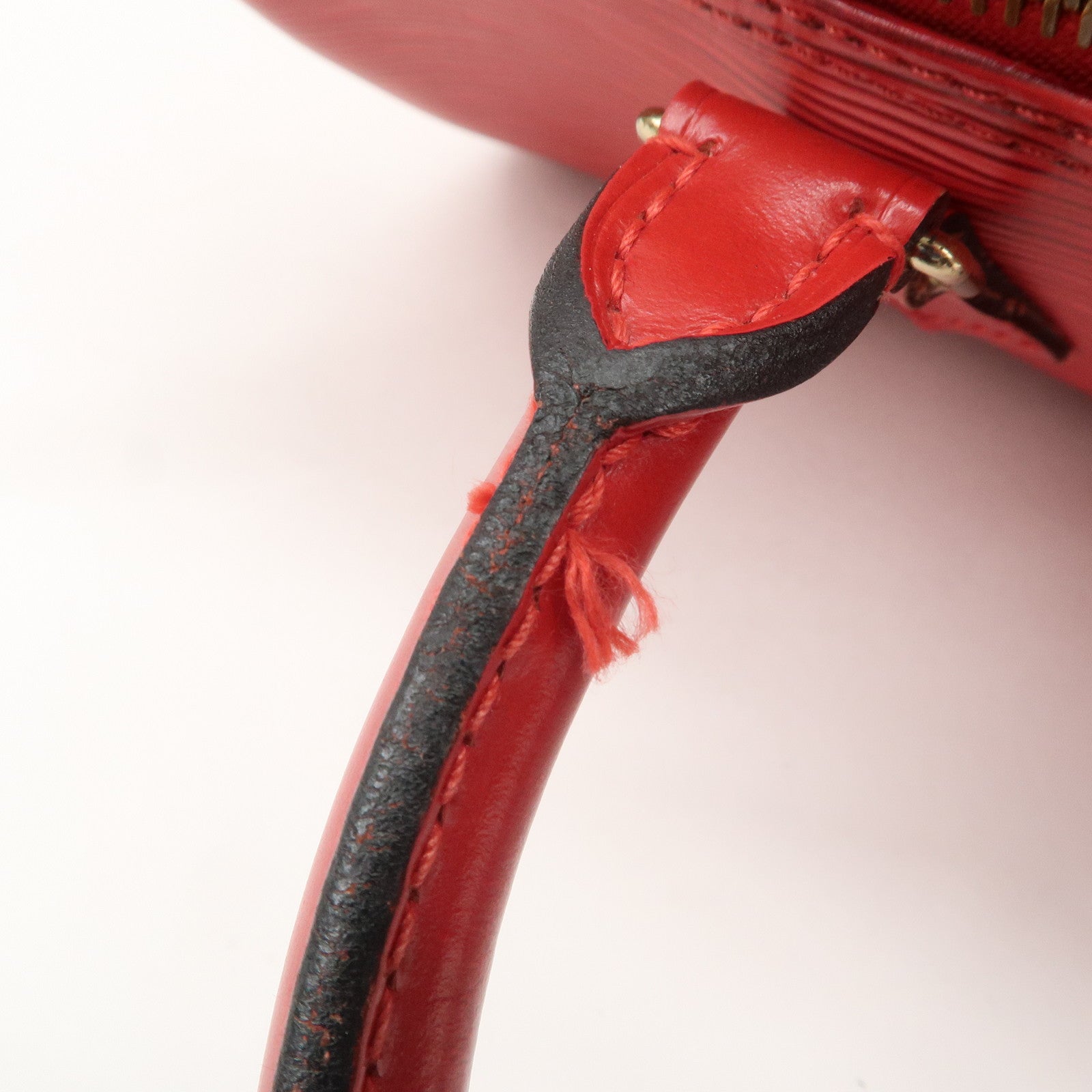 Louis Vuitton Epi Leather Speedy 30 Boston Bag Castilian Red M43007