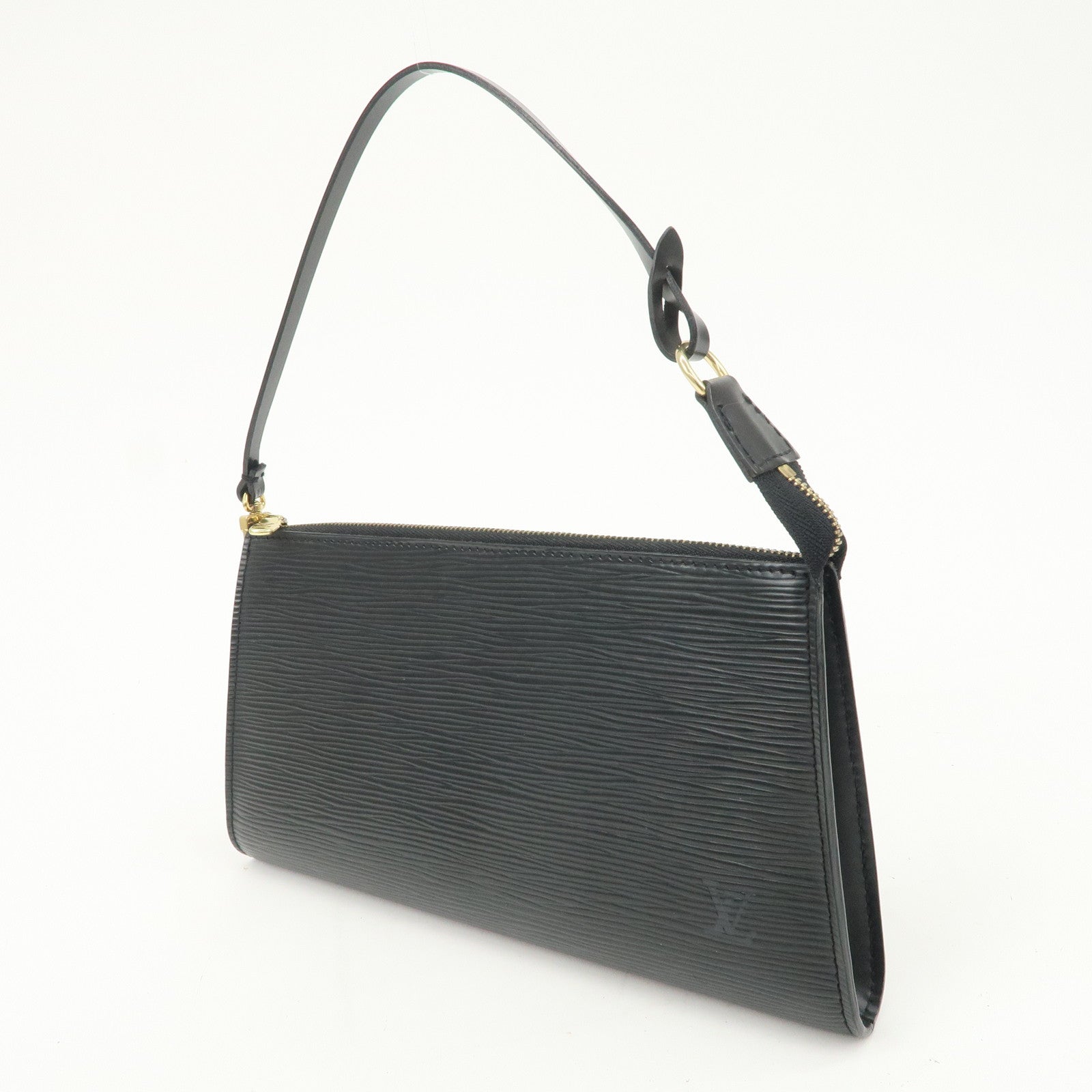 Louis Vuitton Epi Pochette Accessoires Hand Bag Noir M52942
